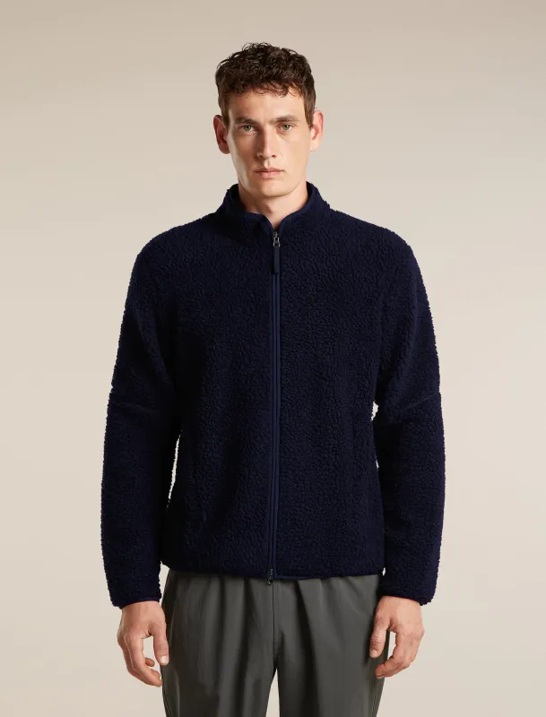Men's Merino Blend 960 RealFleece™ High Pile Long Sleeve Zip made by Icebreaker