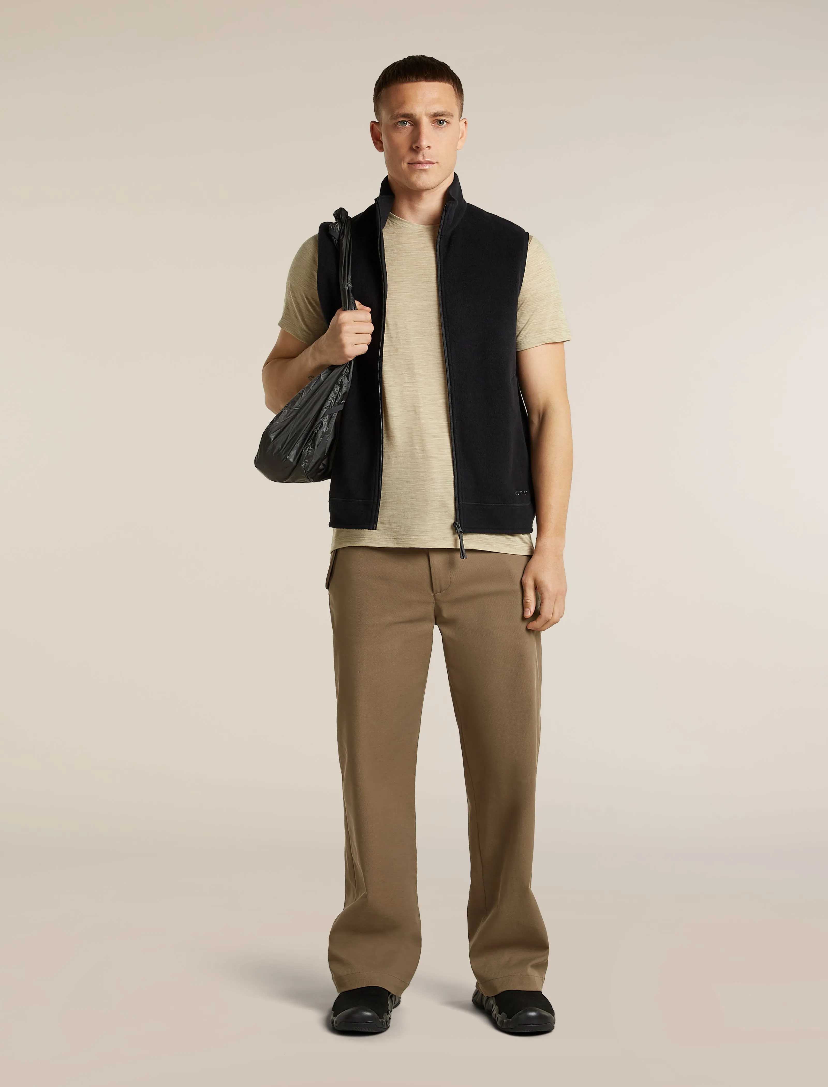 Men's Merino 150 Tech Lite Short Sleeve Tee Forest Footsteps sold by Icebreaker product image thumbnail 4