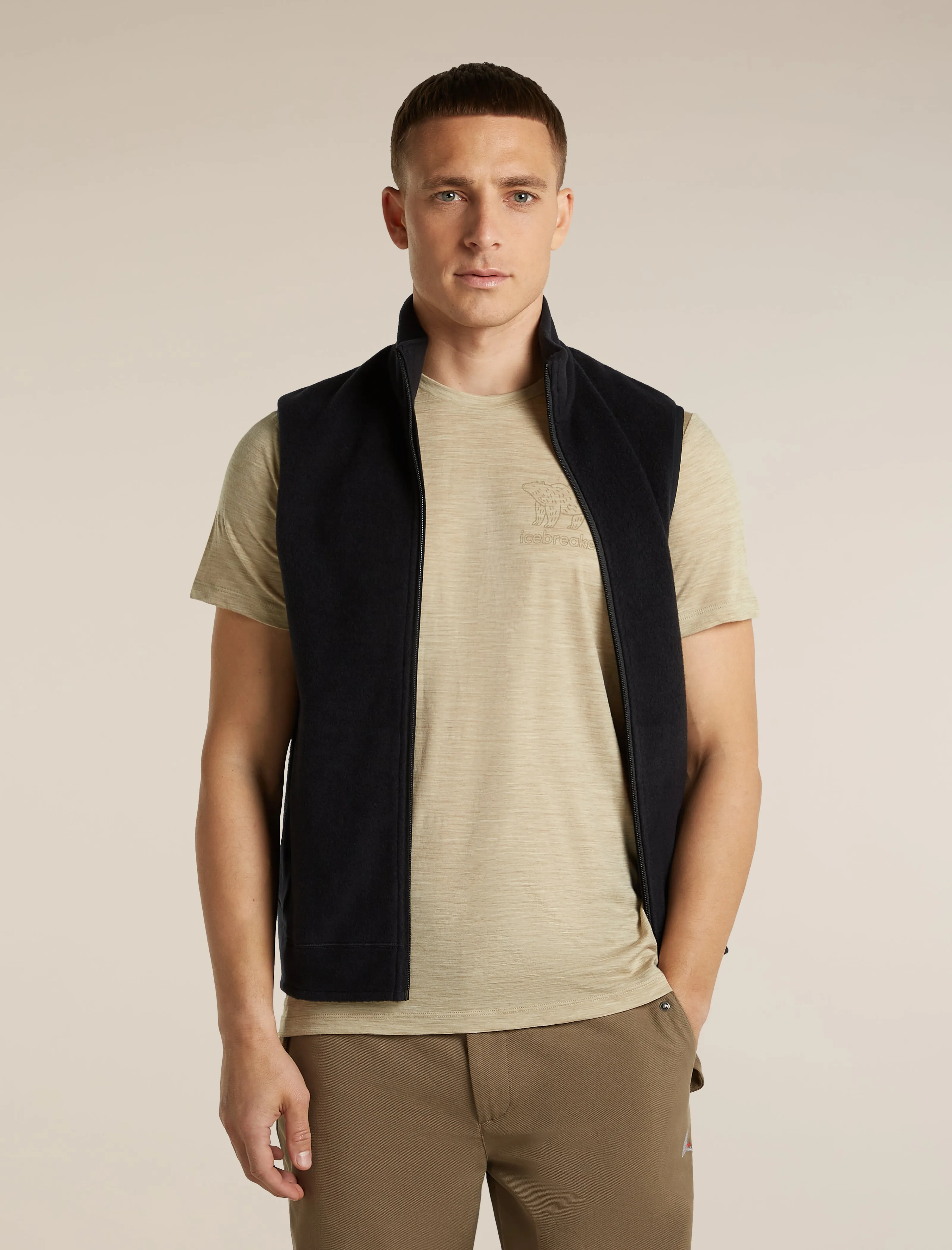 Men's Merino 150 Tech Lite Short Sleeve Tee Forest Footsteps sold by Icebreaker product image thumbnail 5