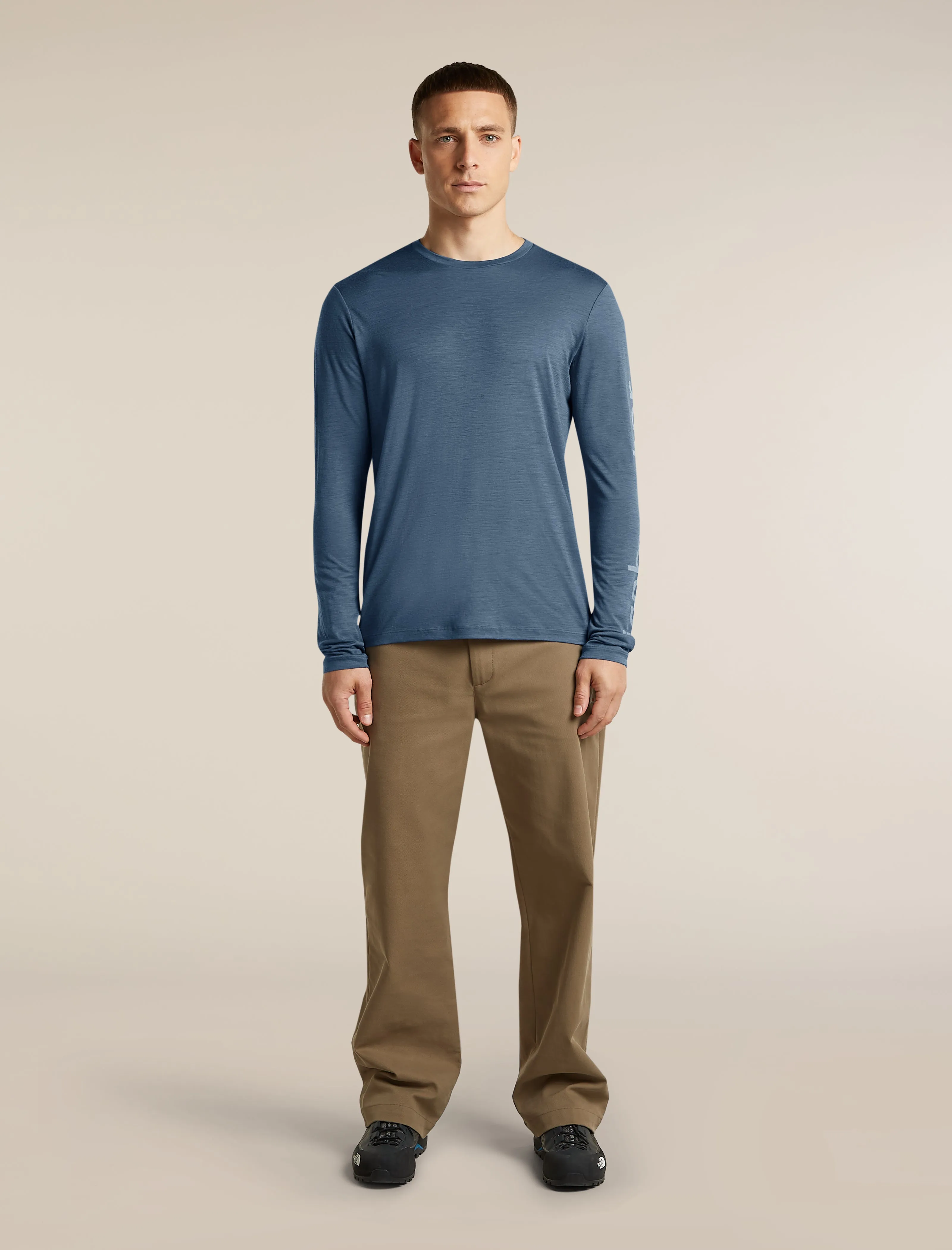 Men's Merino 150 Tech Lite Long Sleeve Tee IB Vertical sold by Icebreaker product image thumbnail 3