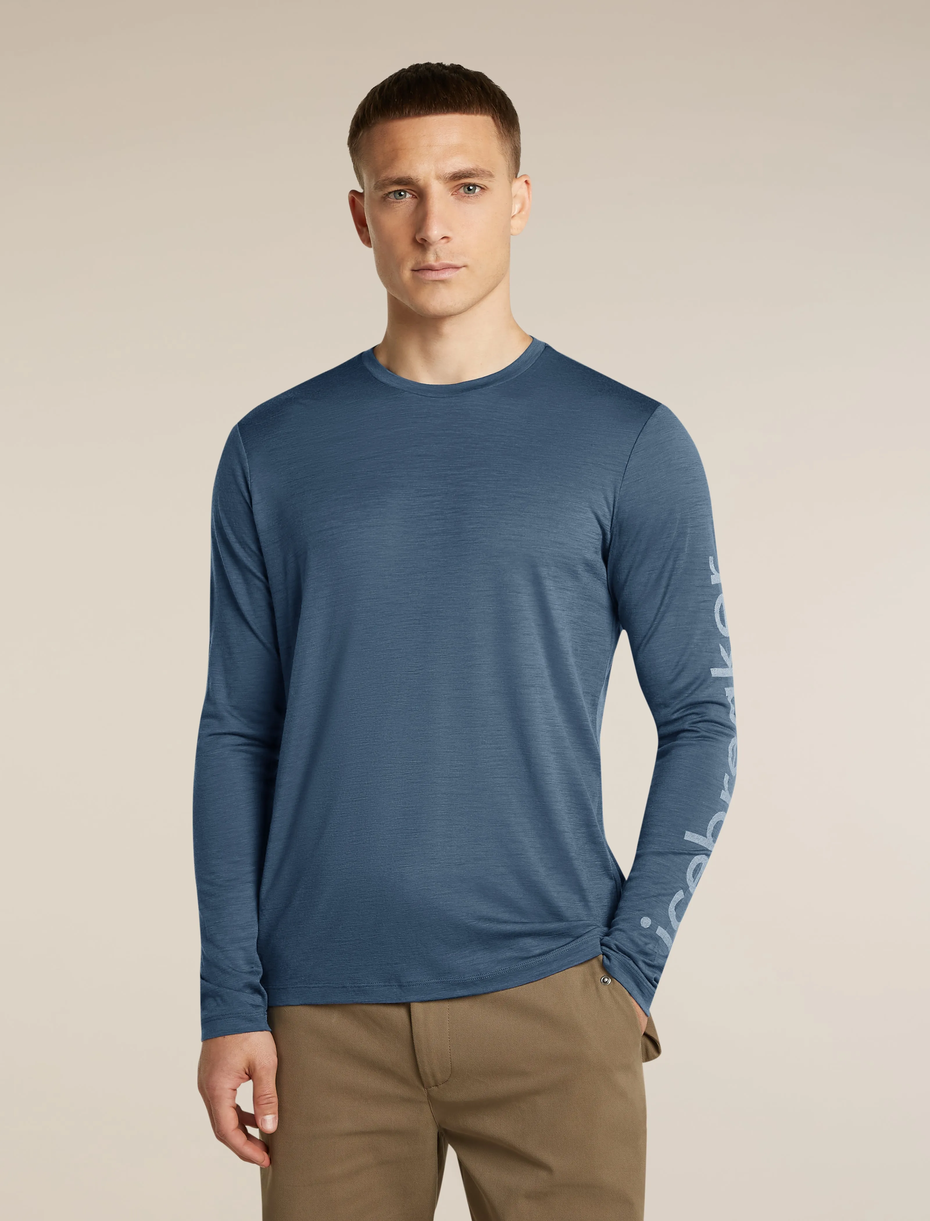 Men's Merino 150 Tech Lite Long Sleeve Tee IB Vertical sold by Icebreaker product image thumbnail 5