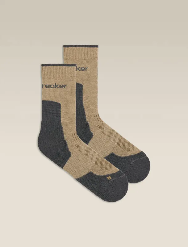 Men's Merino Hike+ Light Crew Socks made by Icebreaker