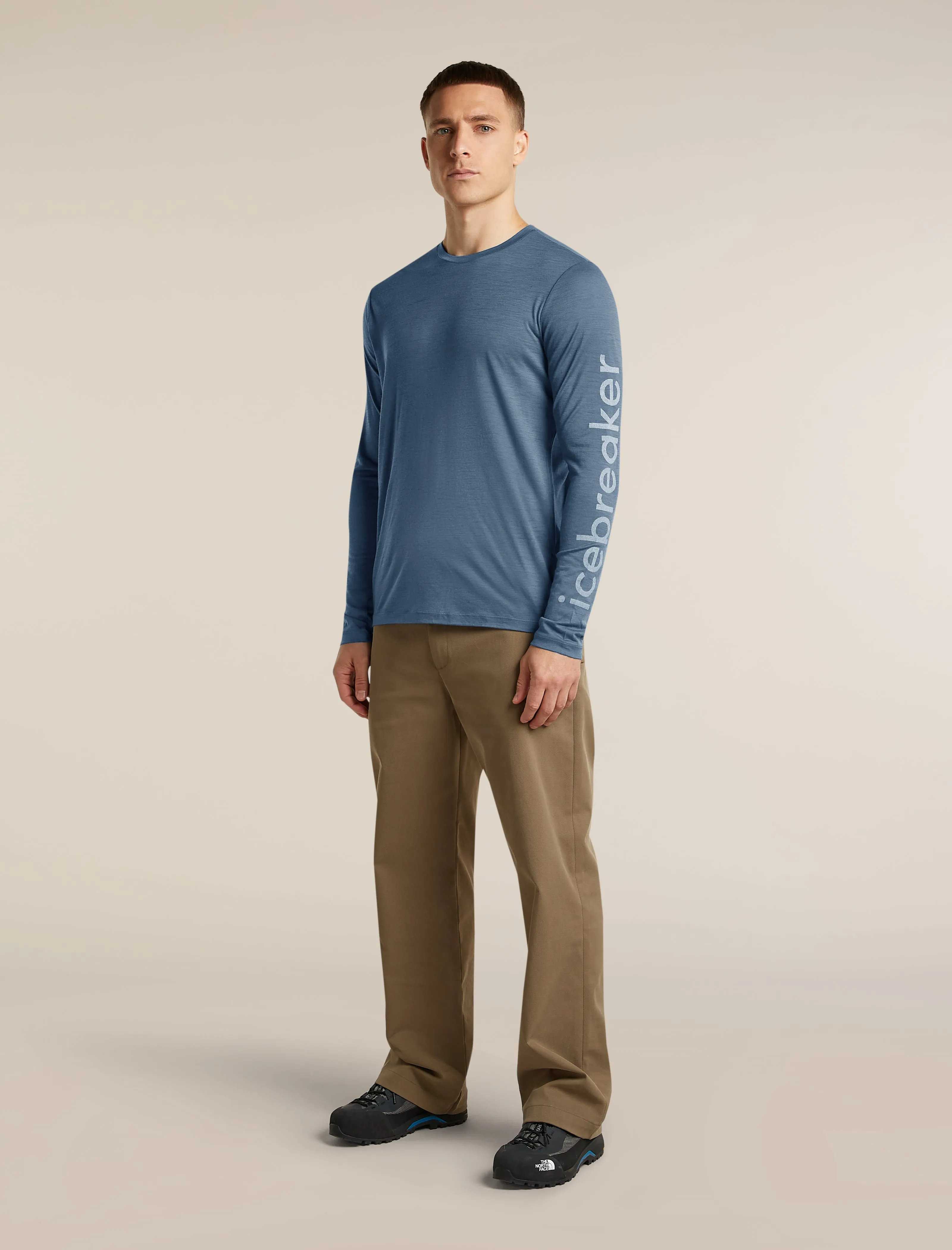 Men's Merino 150 Tech Lite Long Sleeve Tee IB Vertical sold by Icebreaker product image thumbnail 4