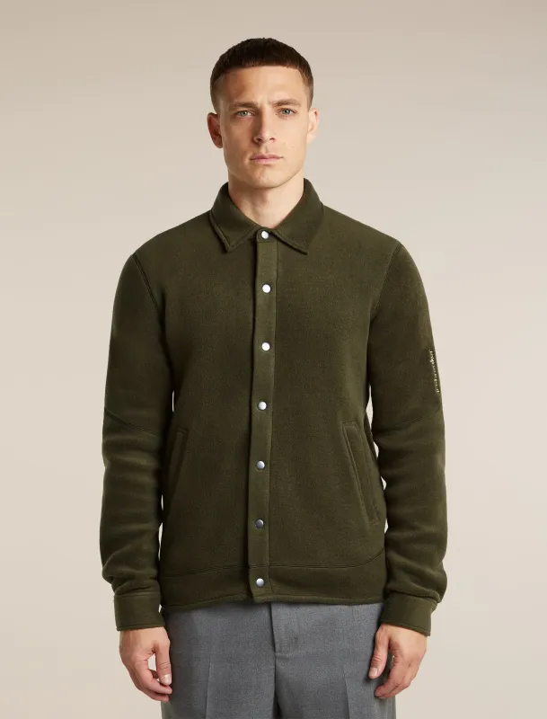 Men's Merino Blend 800 RealFleece™ Class Pile Shacket made by Icebreaker