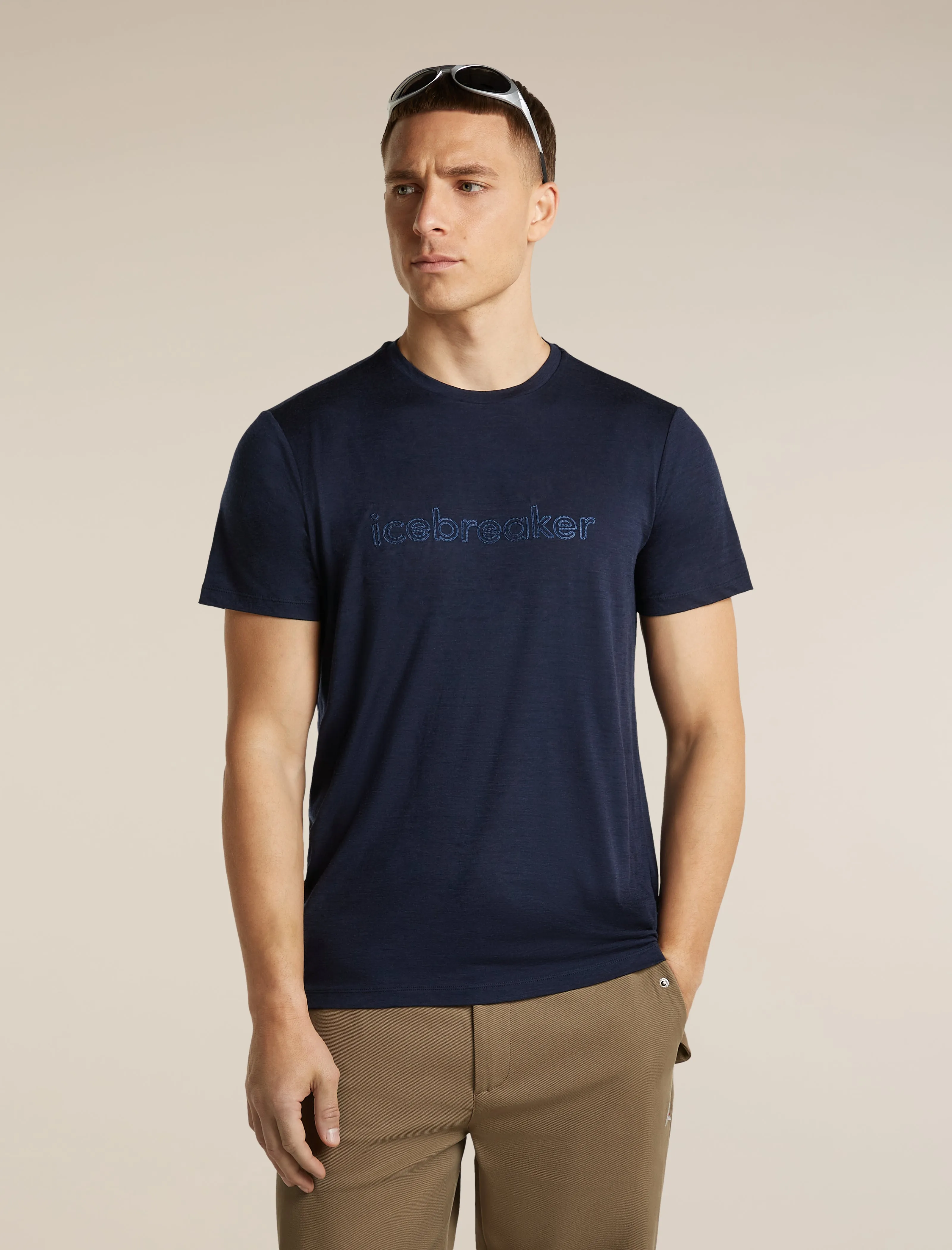 Men's Merino 150 Tech Lite Short Sleeve Tee IB Stitchline sold by Icebreaker product image thumbnail 5