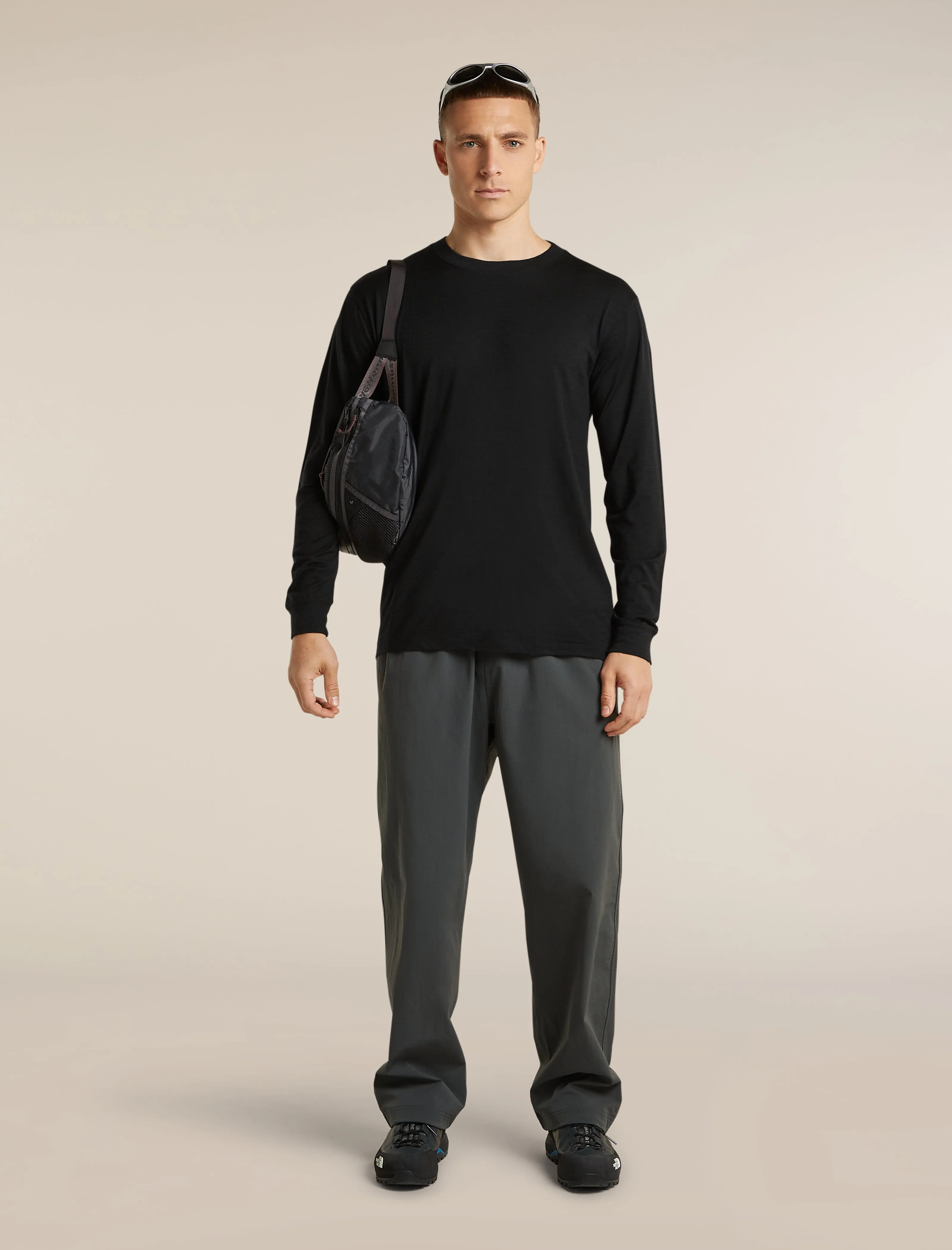 Men's Merino 150 Tech Lite Long Sleeve Relaxed Tee sold by Icebreaker product image thumbnail 4