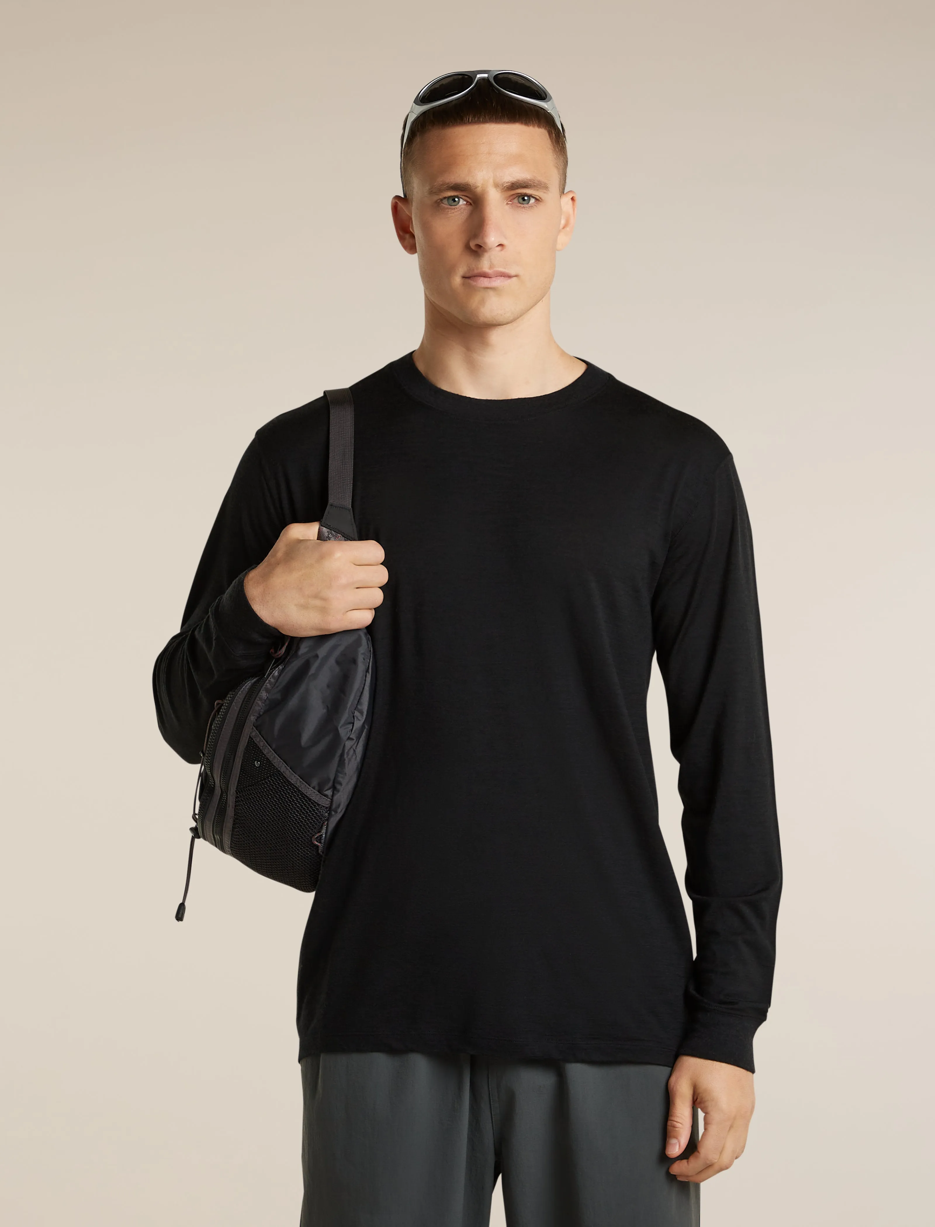Men's Merino 150 Tech Lite Long Sleeve Relaxed Tee sold by Icebreaker product image thumbnail 5