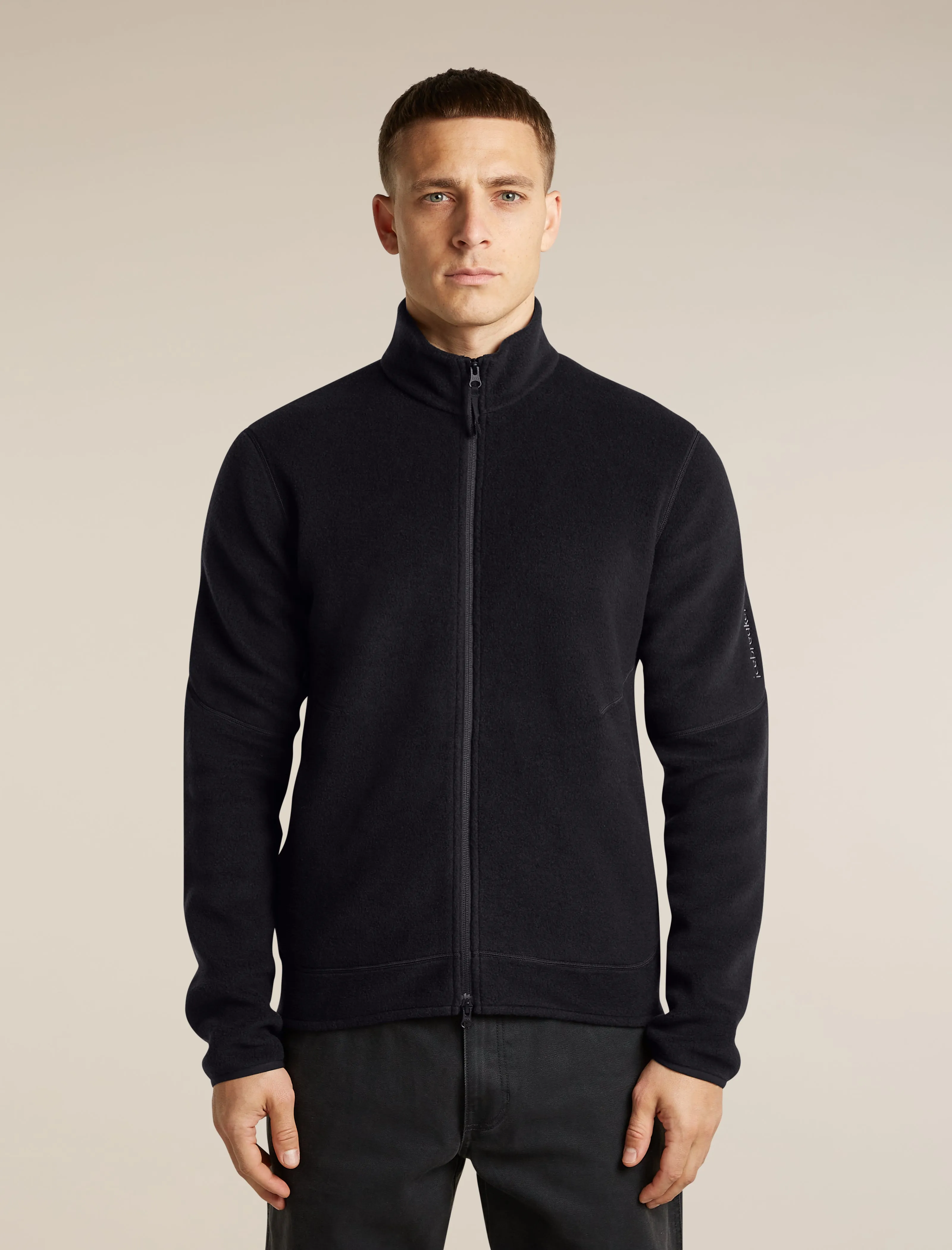Men's Merino Blend 800 RealFleece™ Classic Pile Long Sleeve Zip sold by Icebreaker