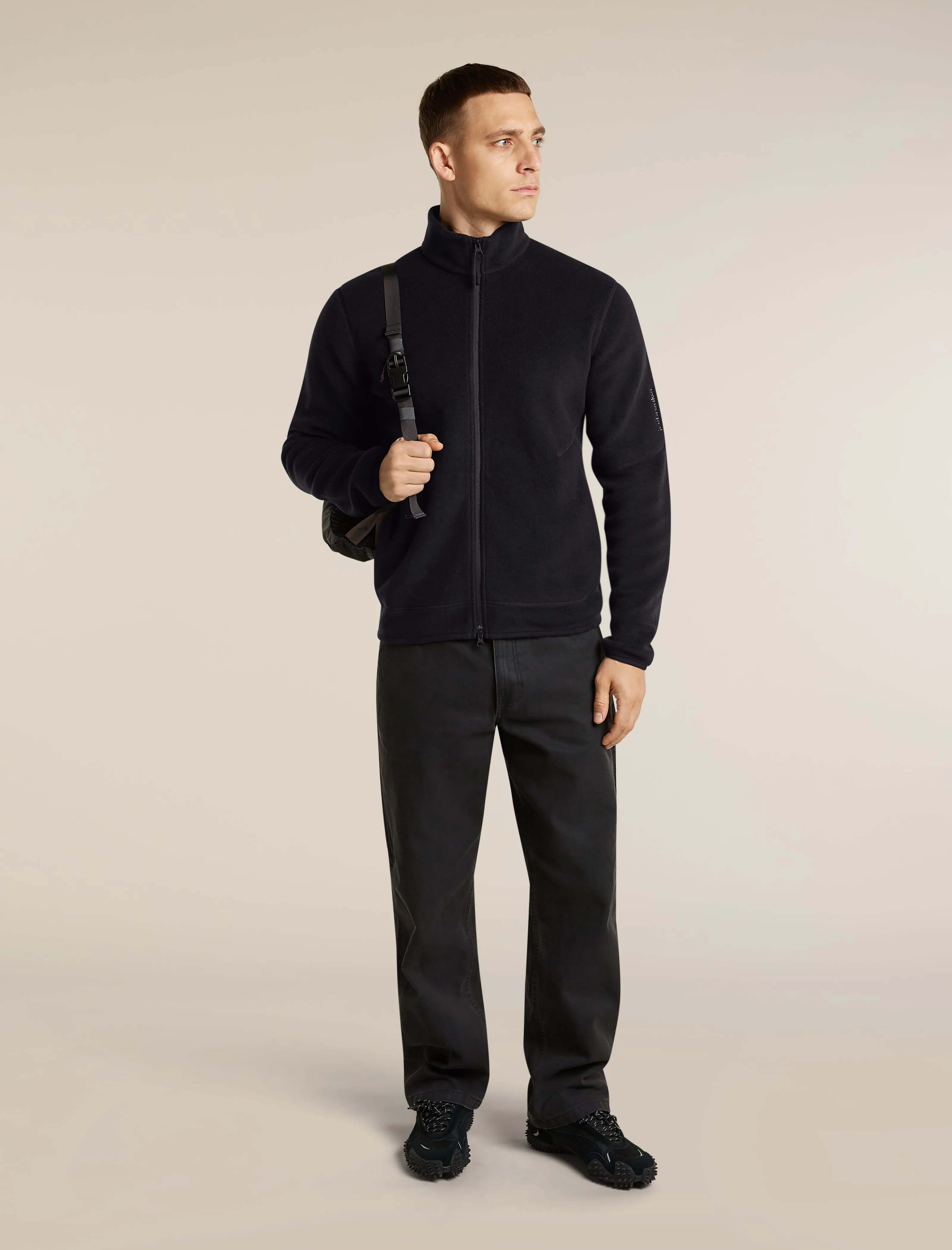 Men's Merino Blend 800 RealFleece™ Classic Pile Long Sleeve Zip sold by Icebreaker product image thumbnail 4