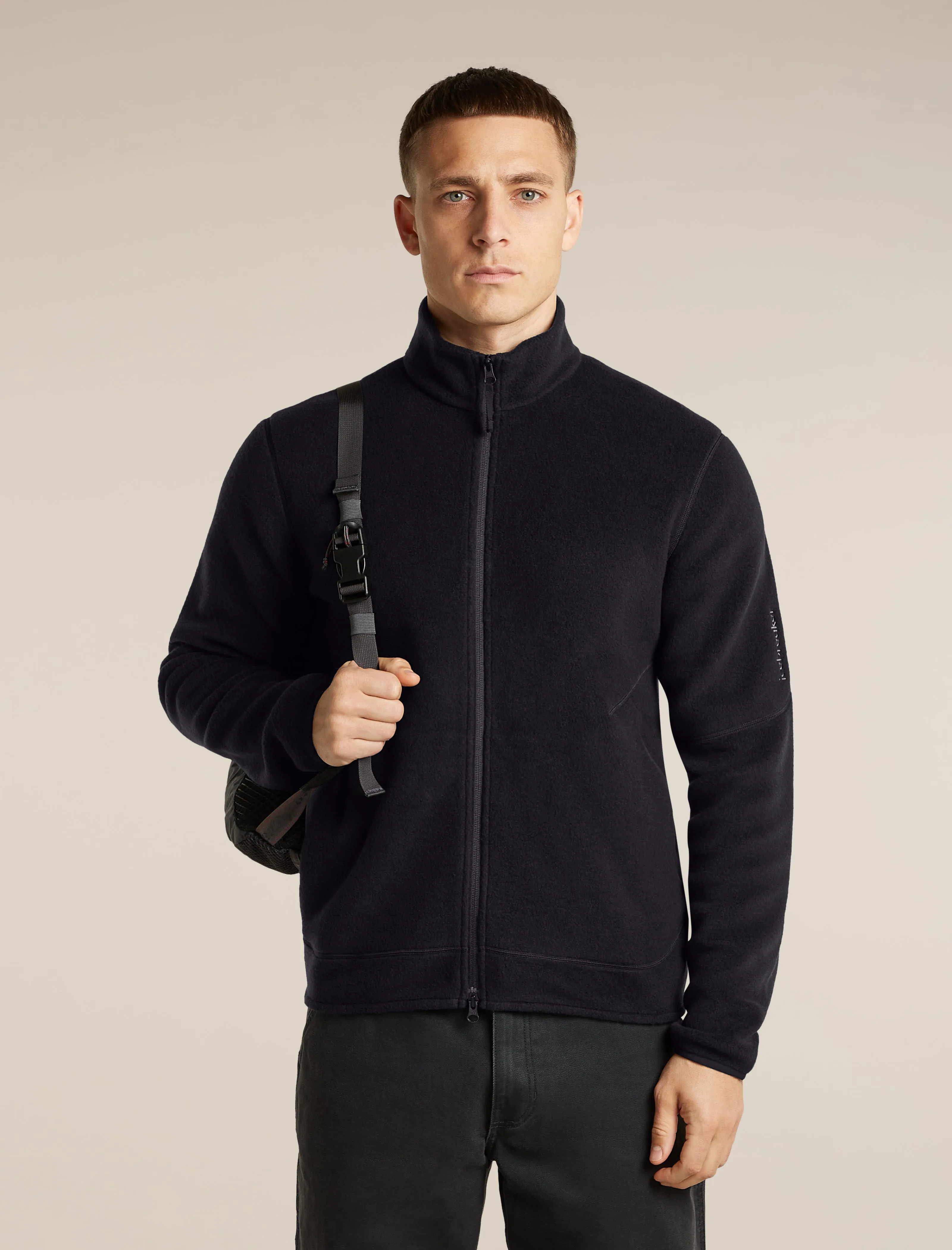 Men's Merino Blend 800 RealFleece™ Classic Pile Long Sleeve Zip sold by Icebreaker product image thumbnail 5