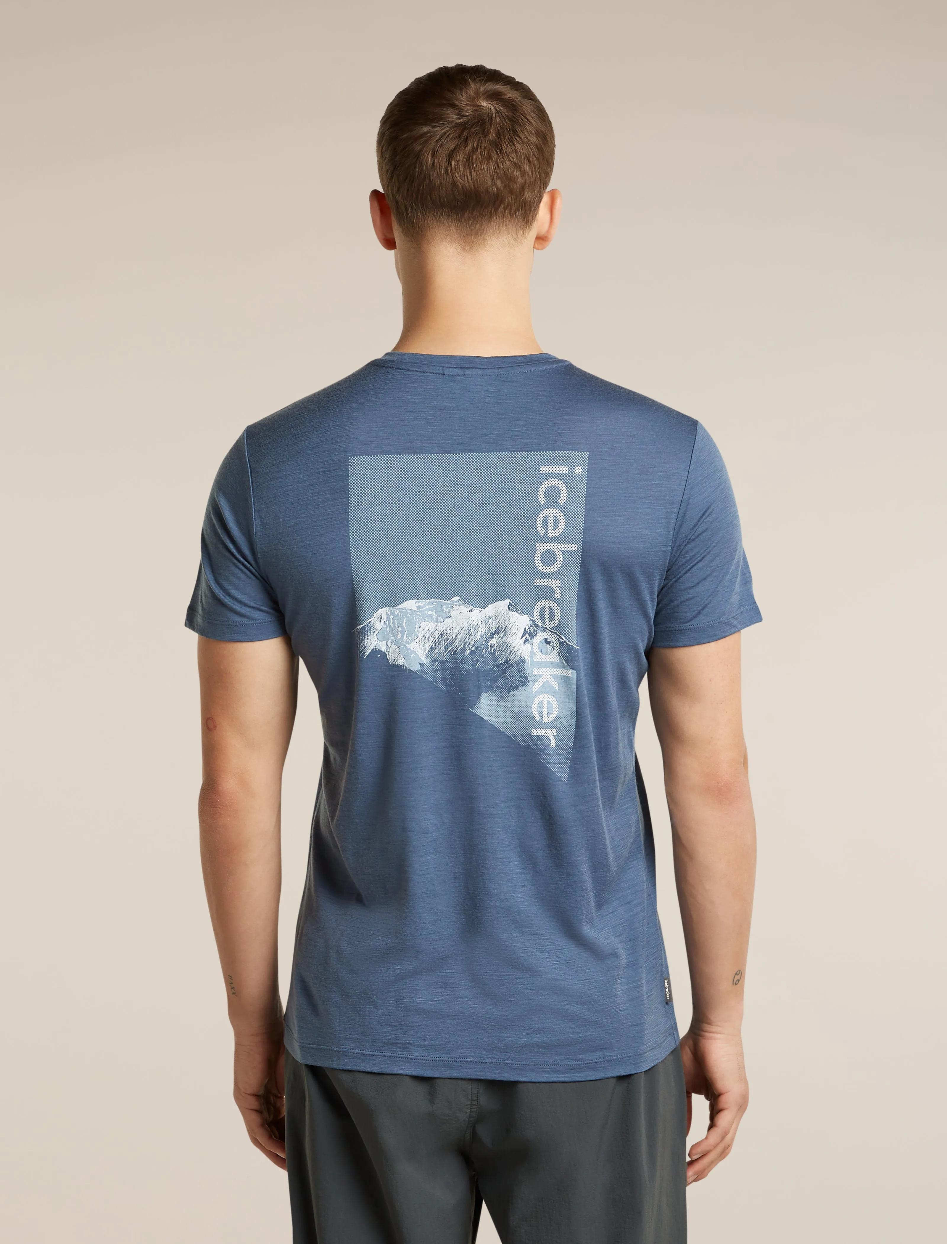 Men's Merino 150 Tech Lite Short Sleeve Tee Pure Altitude sold by Icebreaker product image thumbnail 2