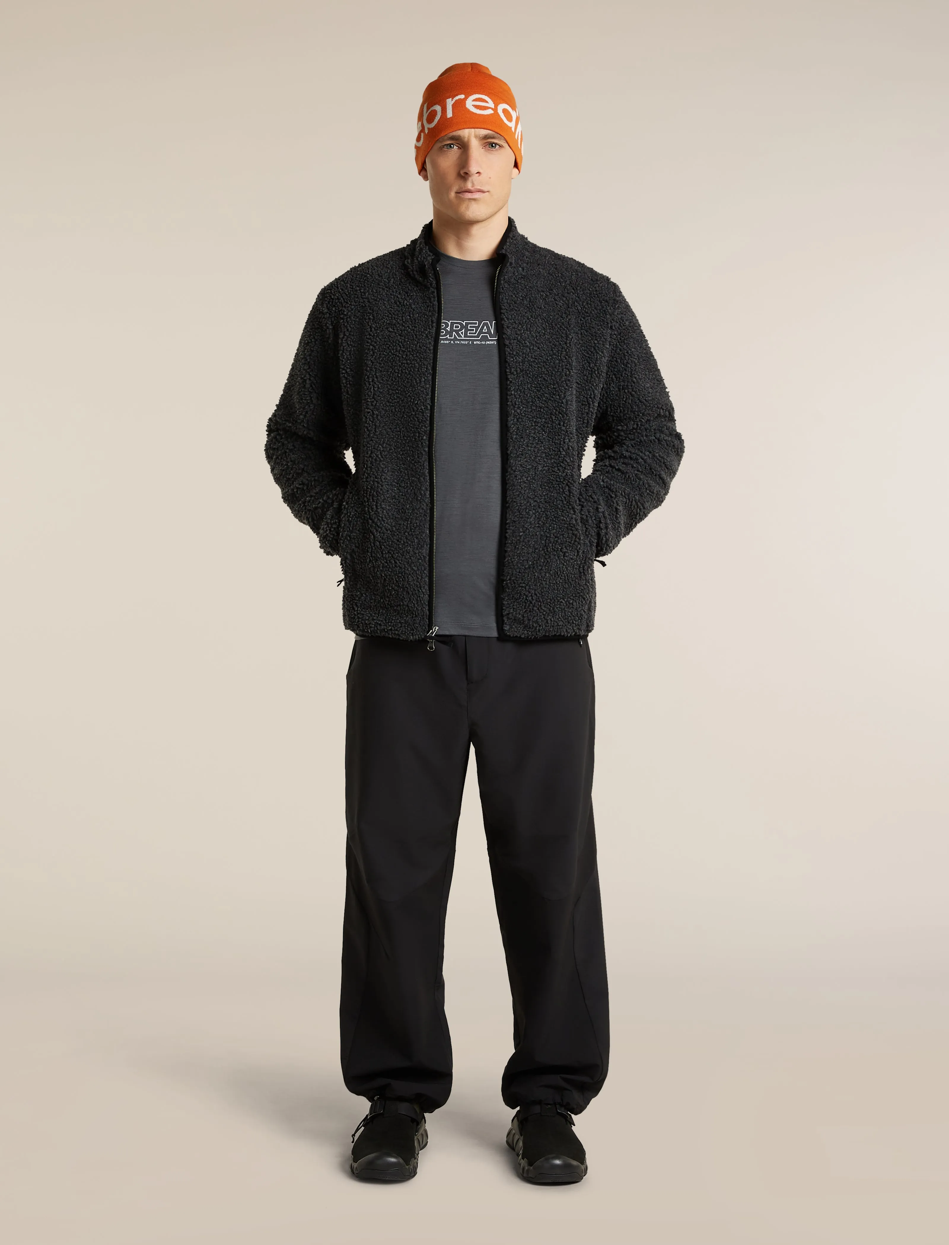 Men's Merino Blend 960 RealFleece™ High Pile Long Sleeve Zip sold by Icebreaker product image thumbnail 4