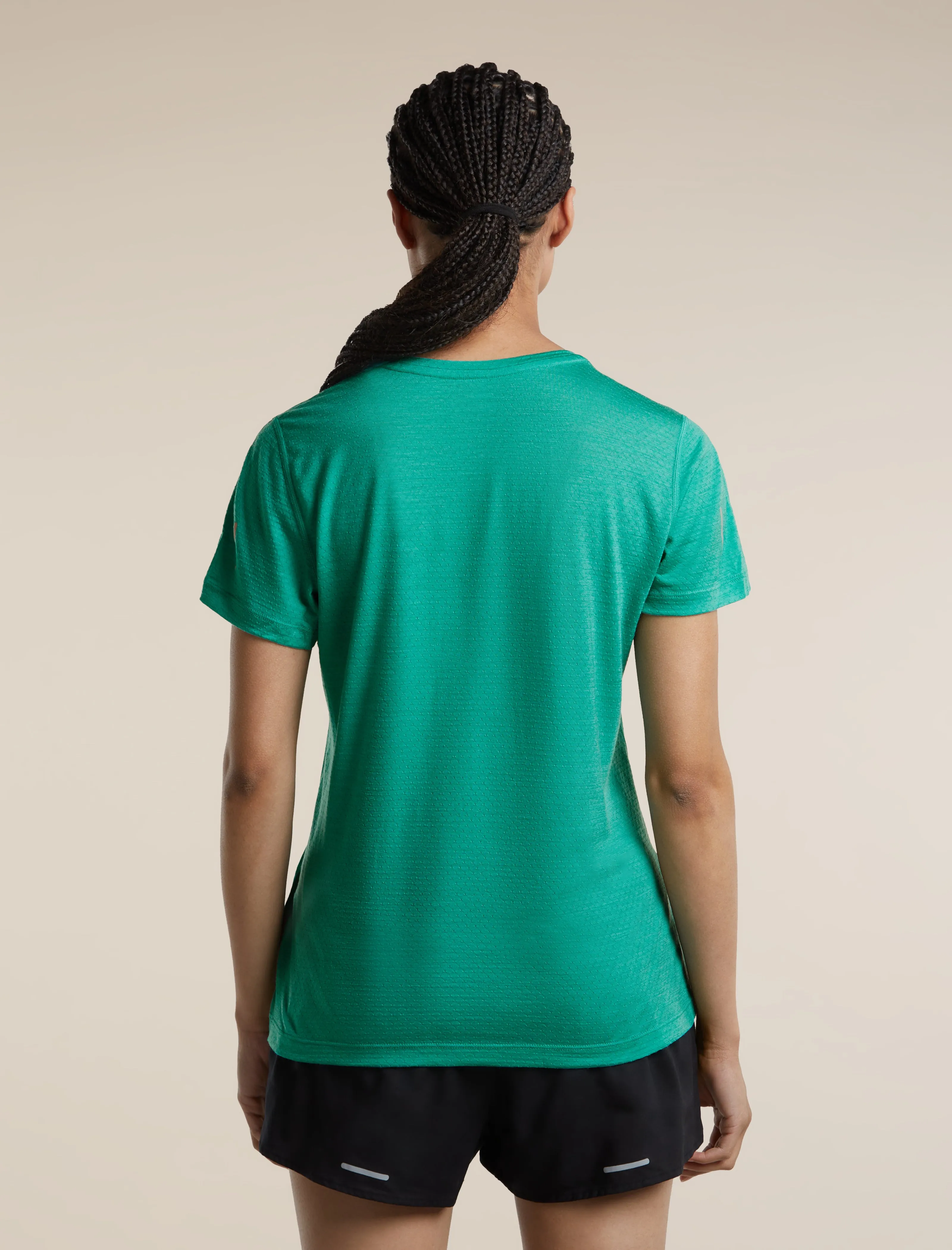 Women's Merino Blend 125 Cool-Lite™ Speed Short Sleeve Tee sold by Icebreaker product image thumbnail 2