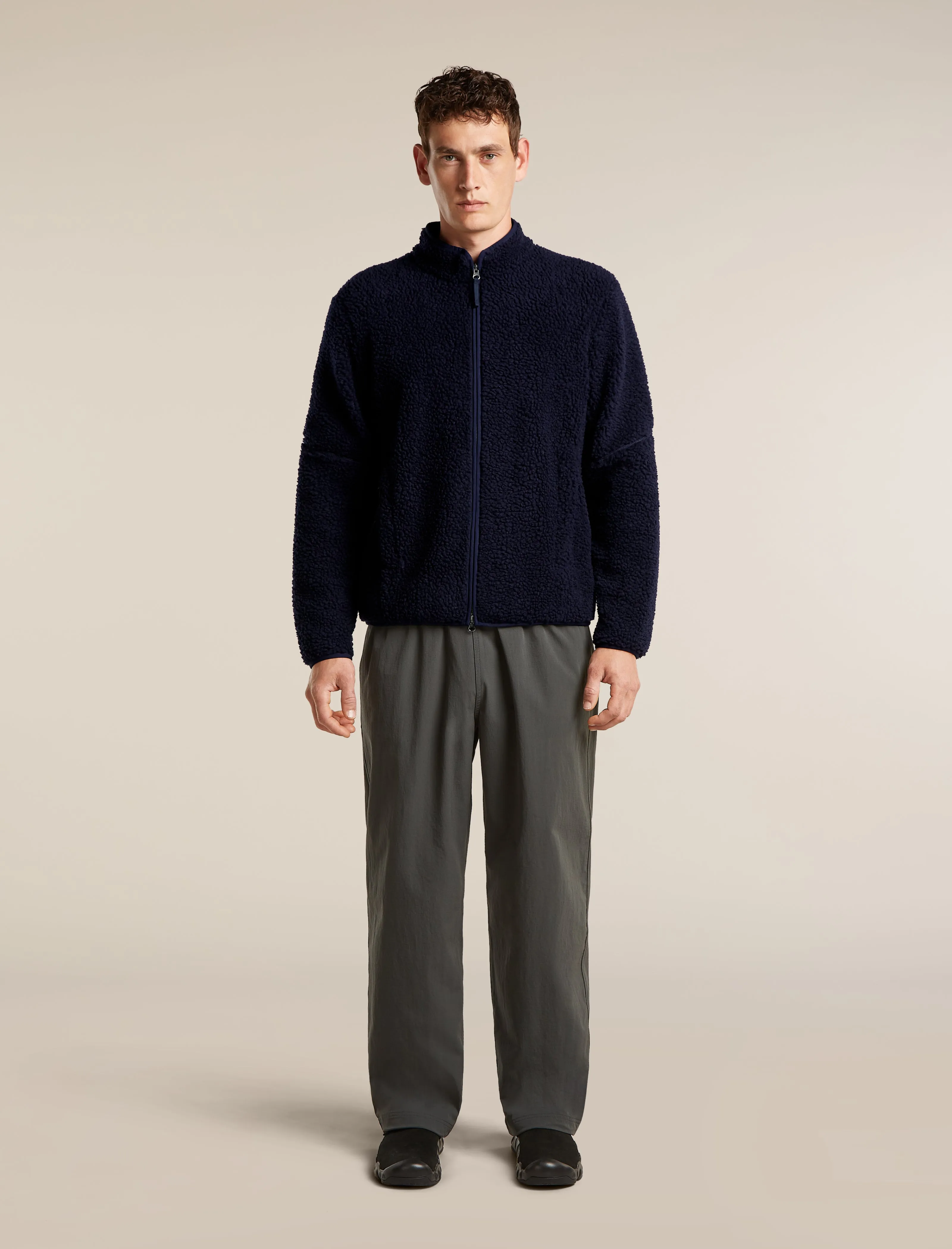 Men's Merino Blend 960 RealFleece™ High Pile Long Sleeve Zip sold by Icebreaker product image thumbnail 3