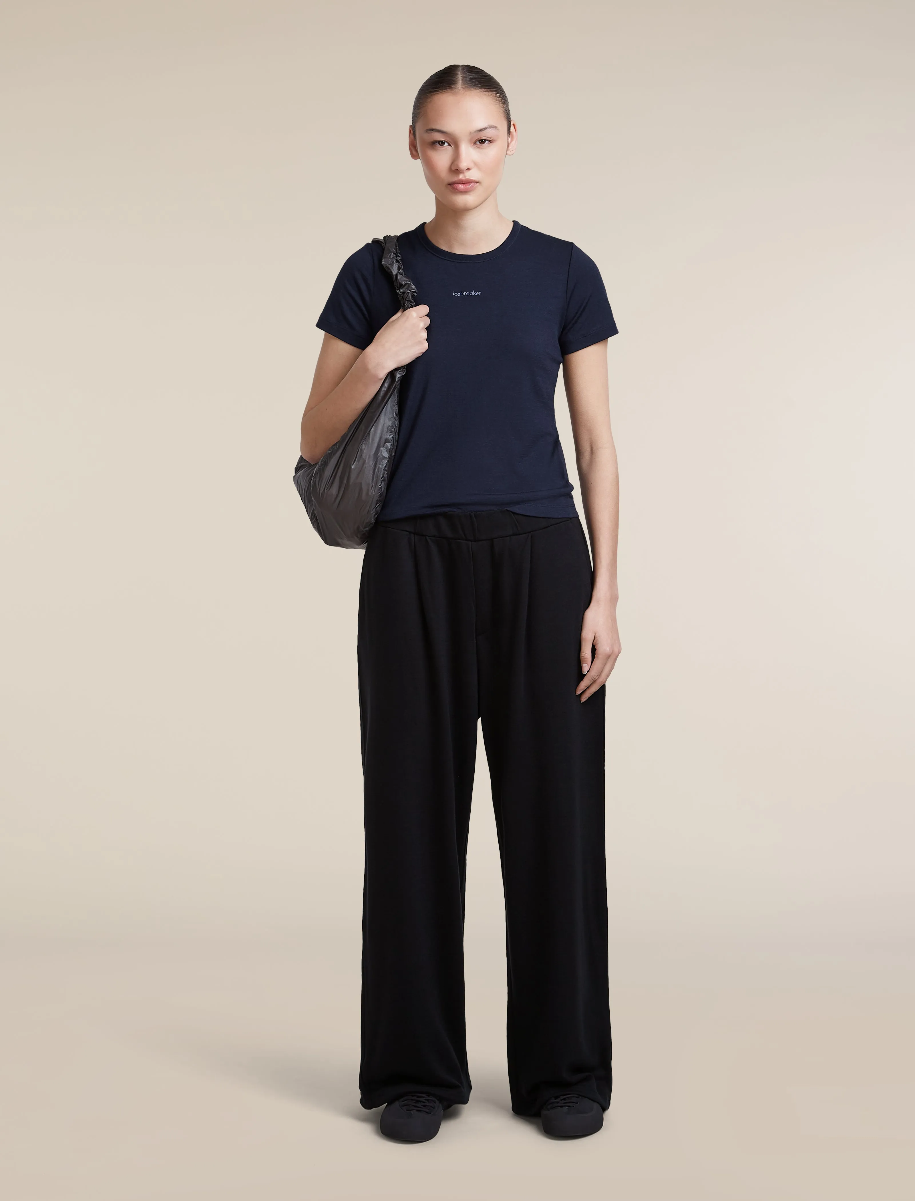 Women's Merino 200 Tech Lite Short Sleeve Crop Slim Tee sold by Icebreaker product image thumbnail 4