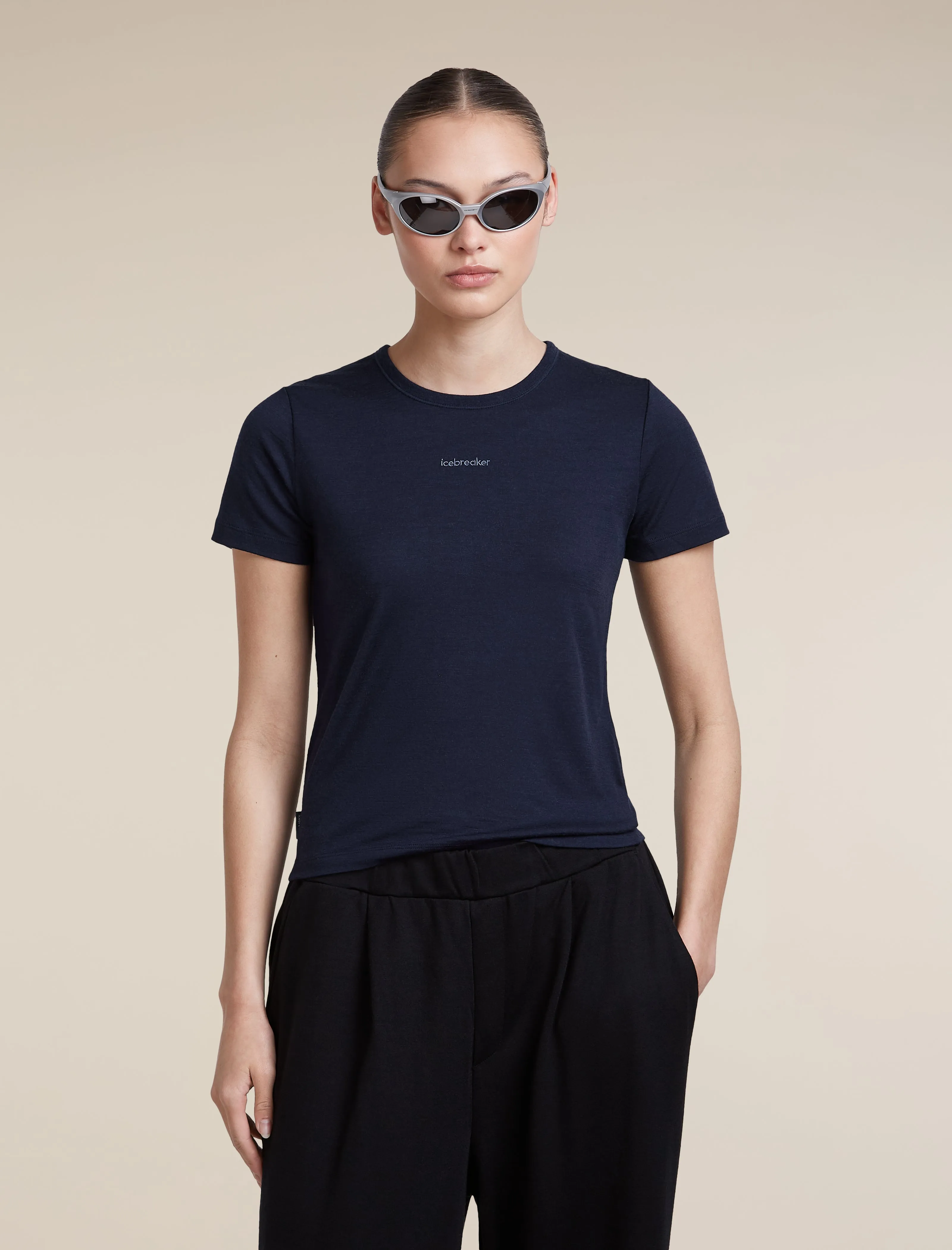 Women's Merino 200 Tech Lite Short Sleeve Crop Slim Tee sold by Icebreaker product image thumbnail 5