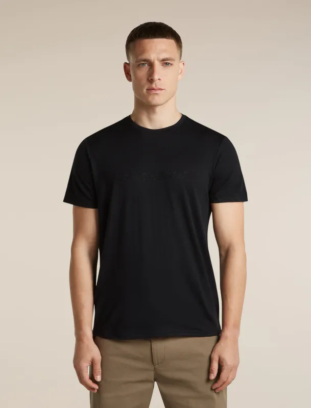 Men's Merino 150 Tech Lite Short Sleeve Tee IB Stitchline made by Icebreaker