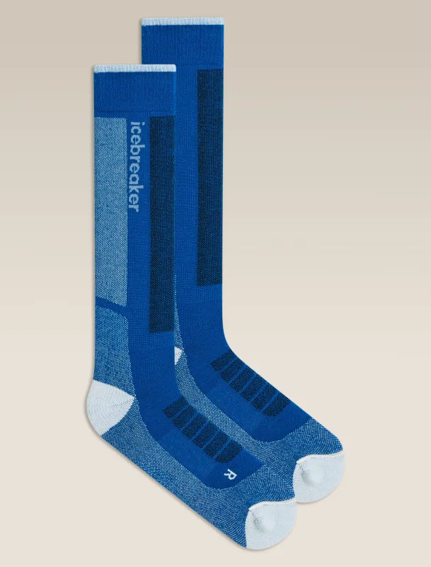 Men's Merino Blend Ski+ Medium Over The Calf Socks made by Icebreaker
