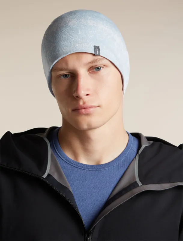 Unisex Merino 260 Oasis Vertex Reversible Beanie Chillwave made by Icebreaker