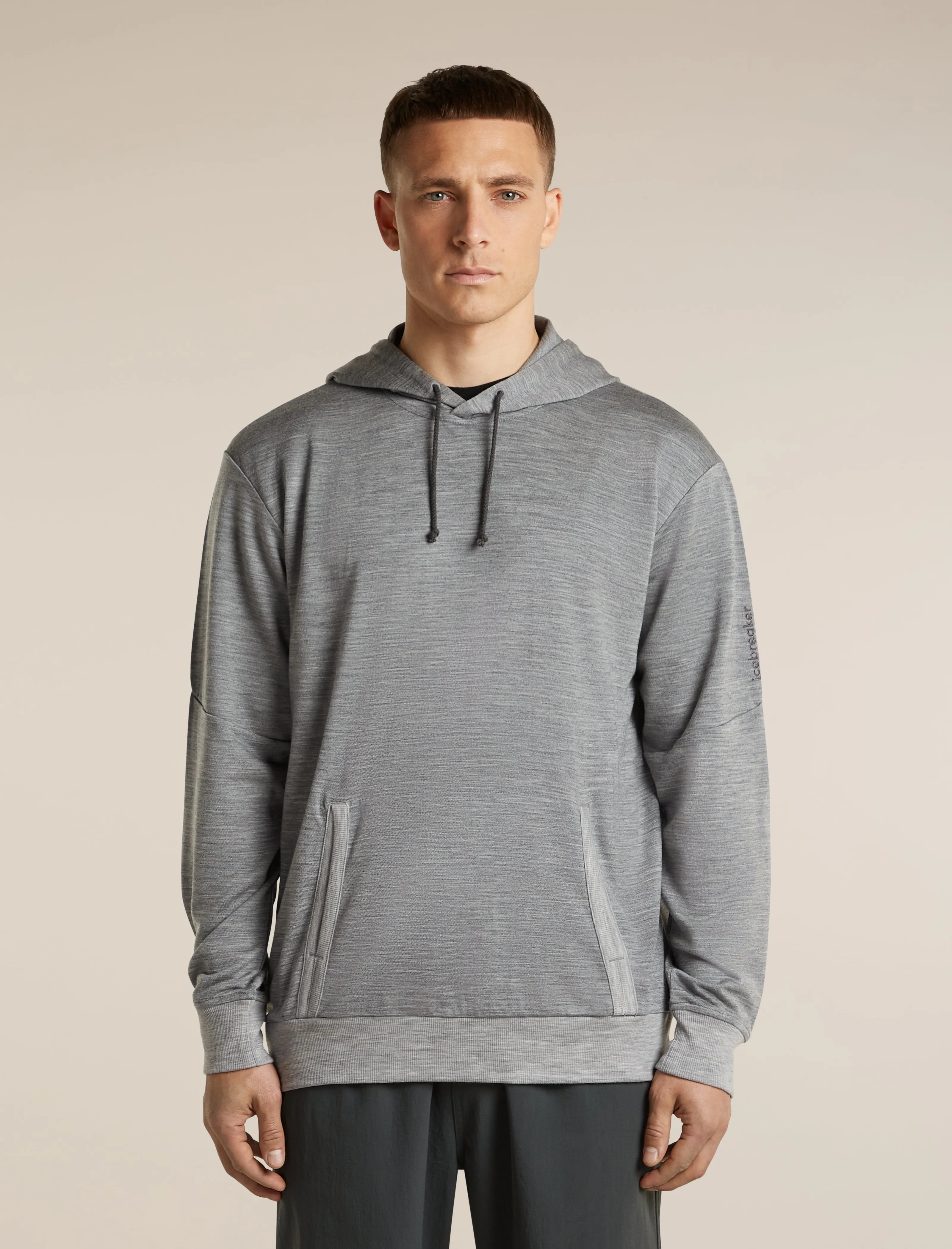 Men's Merino Blend 150 Drift Long Sleeve Hoodie sold by Icebreaker