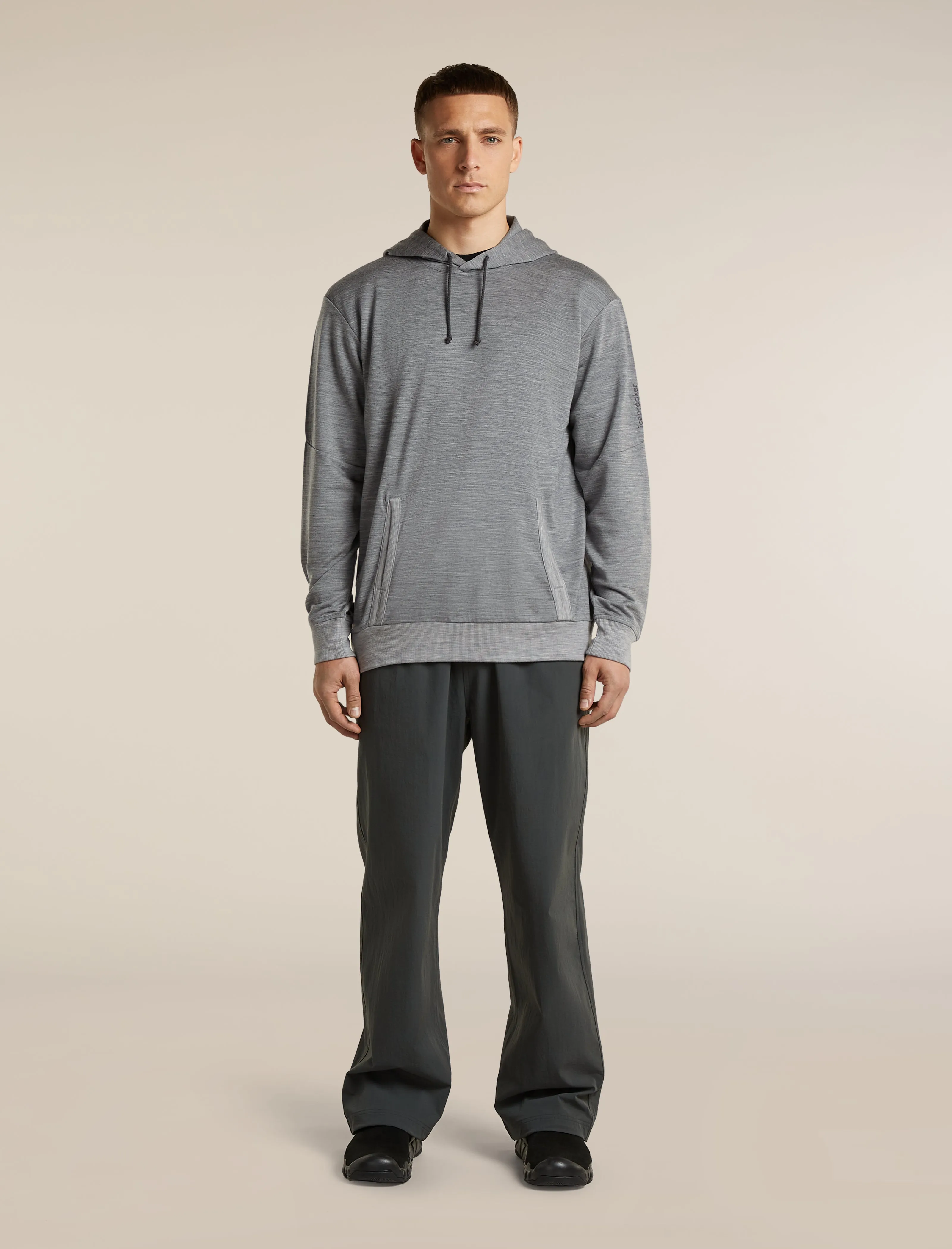 Men's Merino Blend 150 Drift Long Sleeve Hoodie sold by Icebreaker product image thumbnail 3