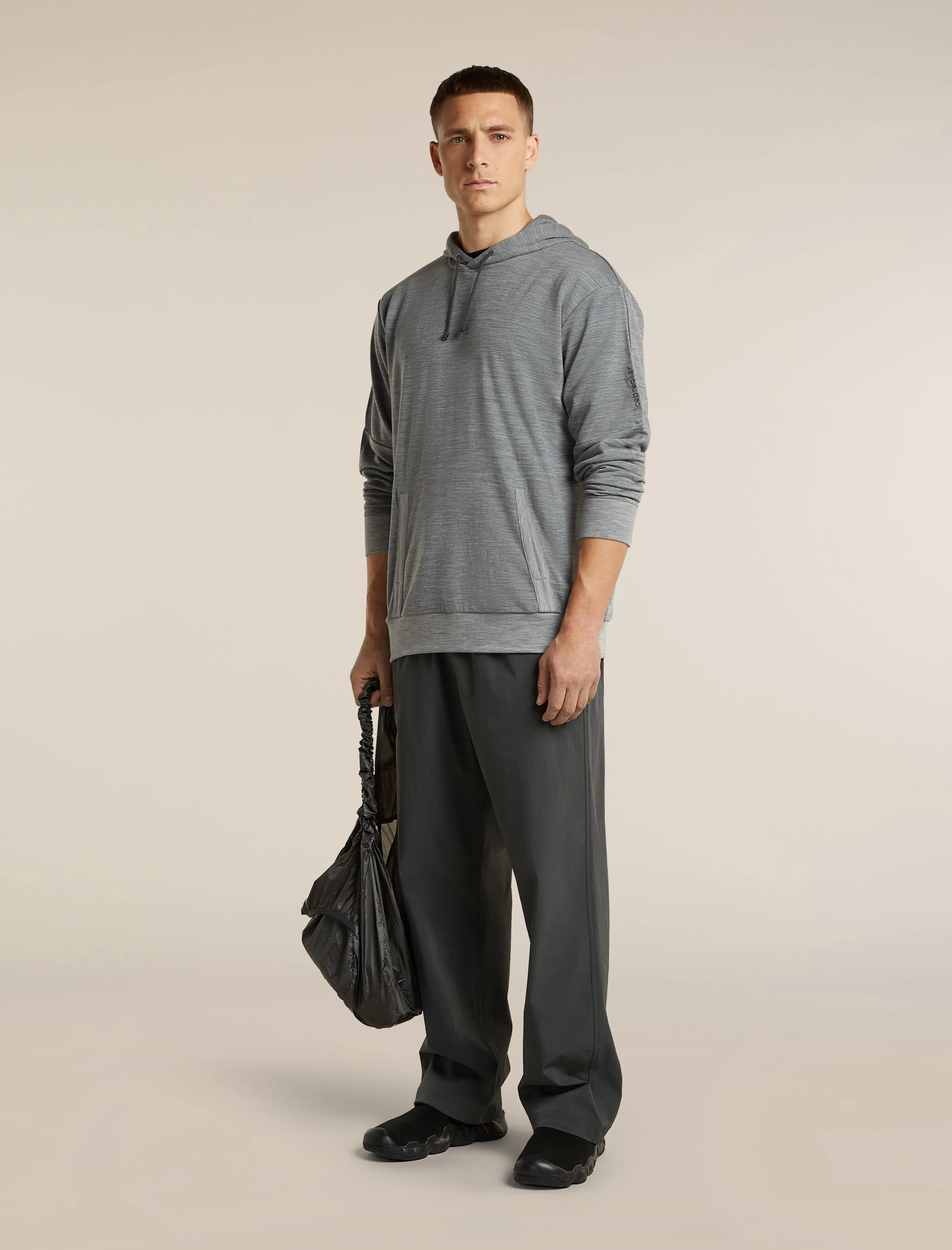 Men's Merino Blend 150 Drift Long Sleeve Hoodie sold by Icebreaker product image thumbnail 4