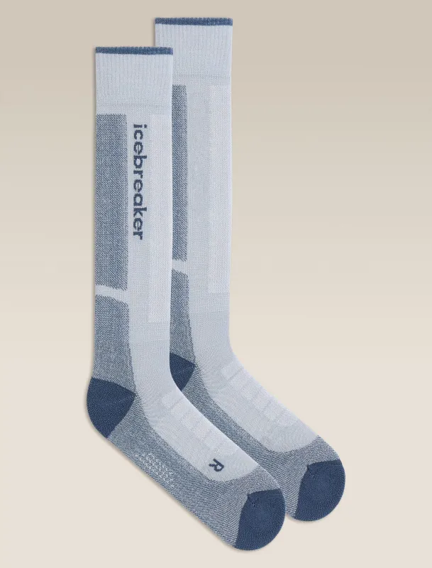 Women's Merino Blend Ski+ Medium Over The Calf Socks made by Icebreaker