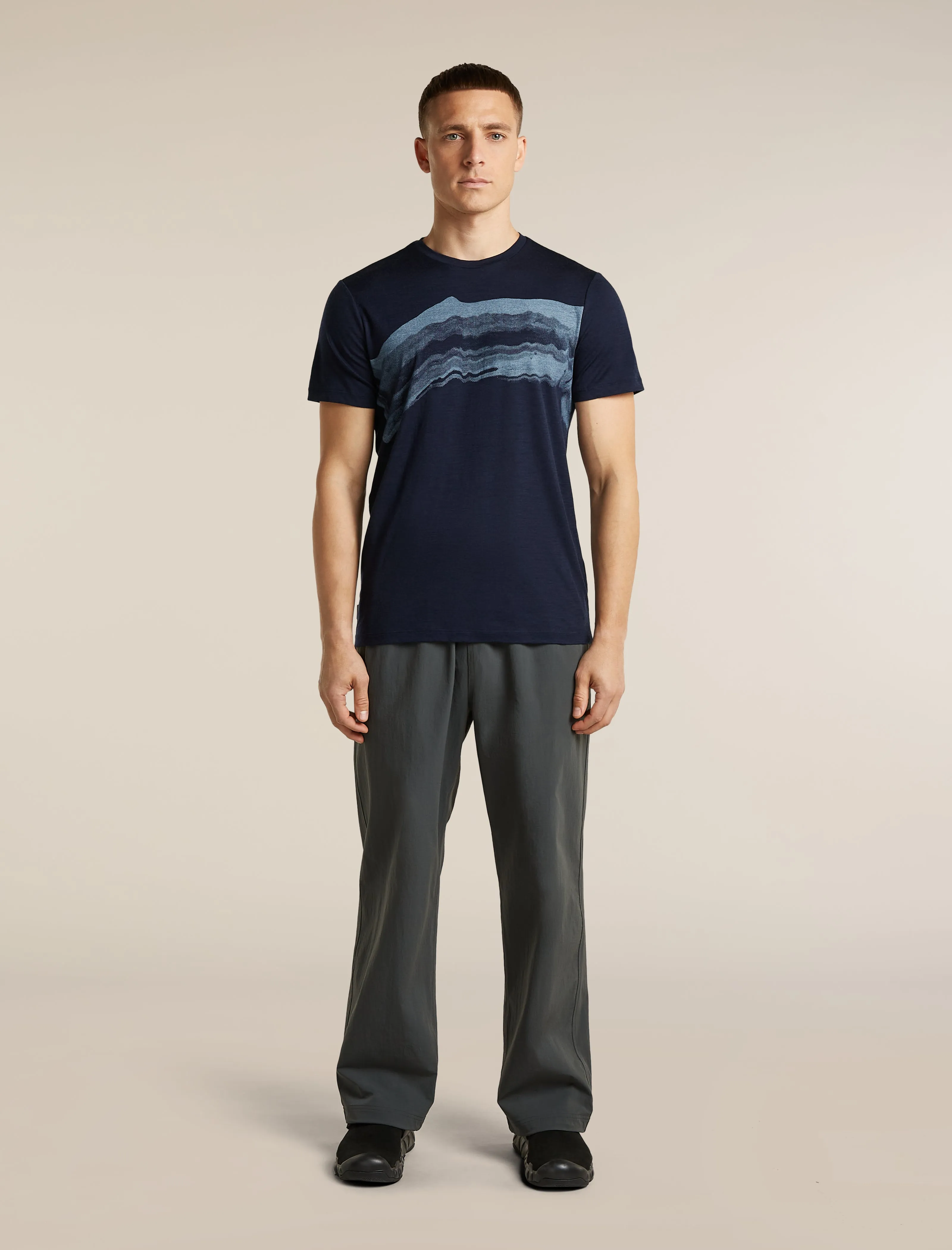 Men's Merino 150 Tech Lite Short Sleeve Tee Getaway sold by Icebreaker product image thumbnail 3