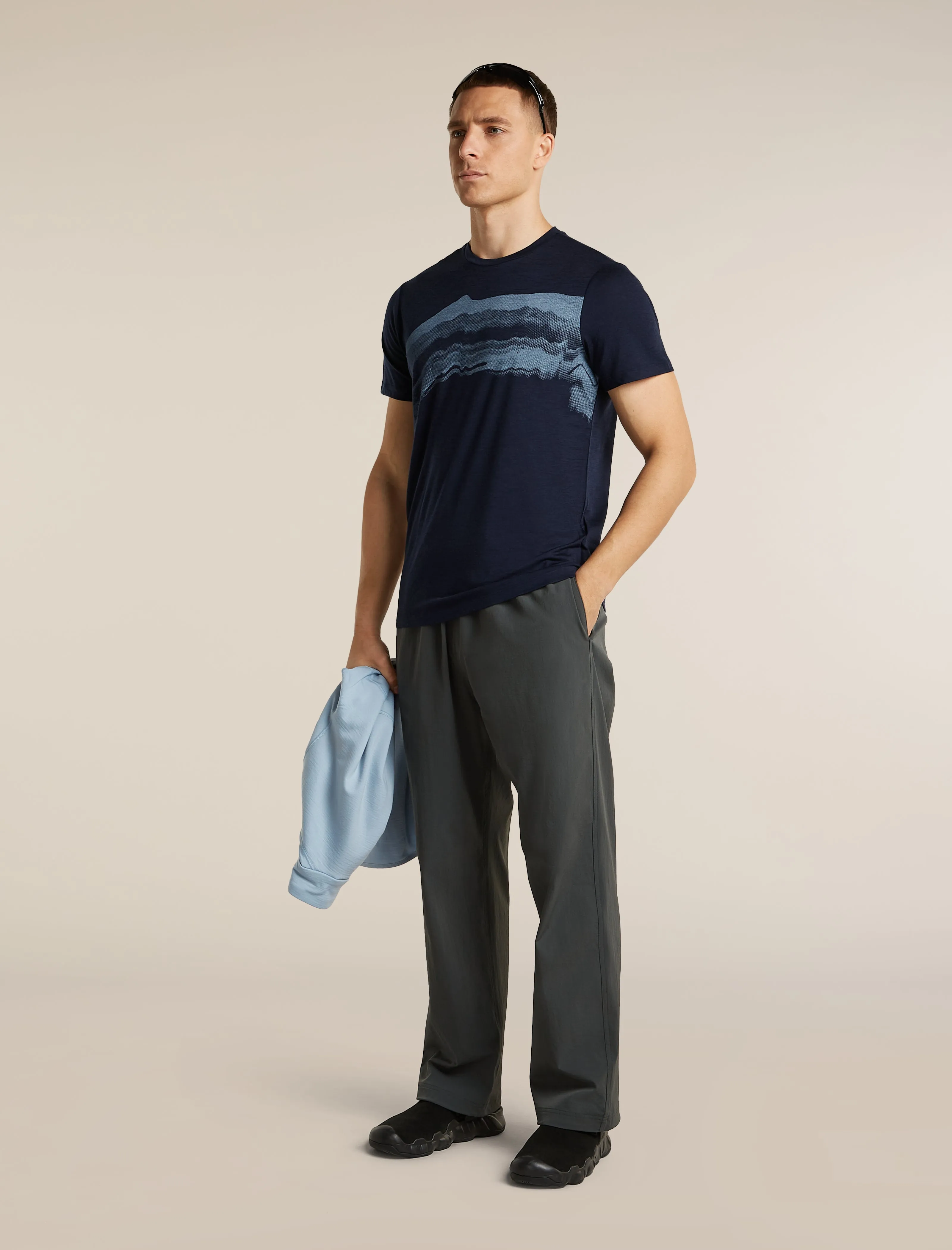 Men's Merino 150 Tech Lite Short Sleeve Tee Getaway sold by Icebreaker product image thumbnail 4