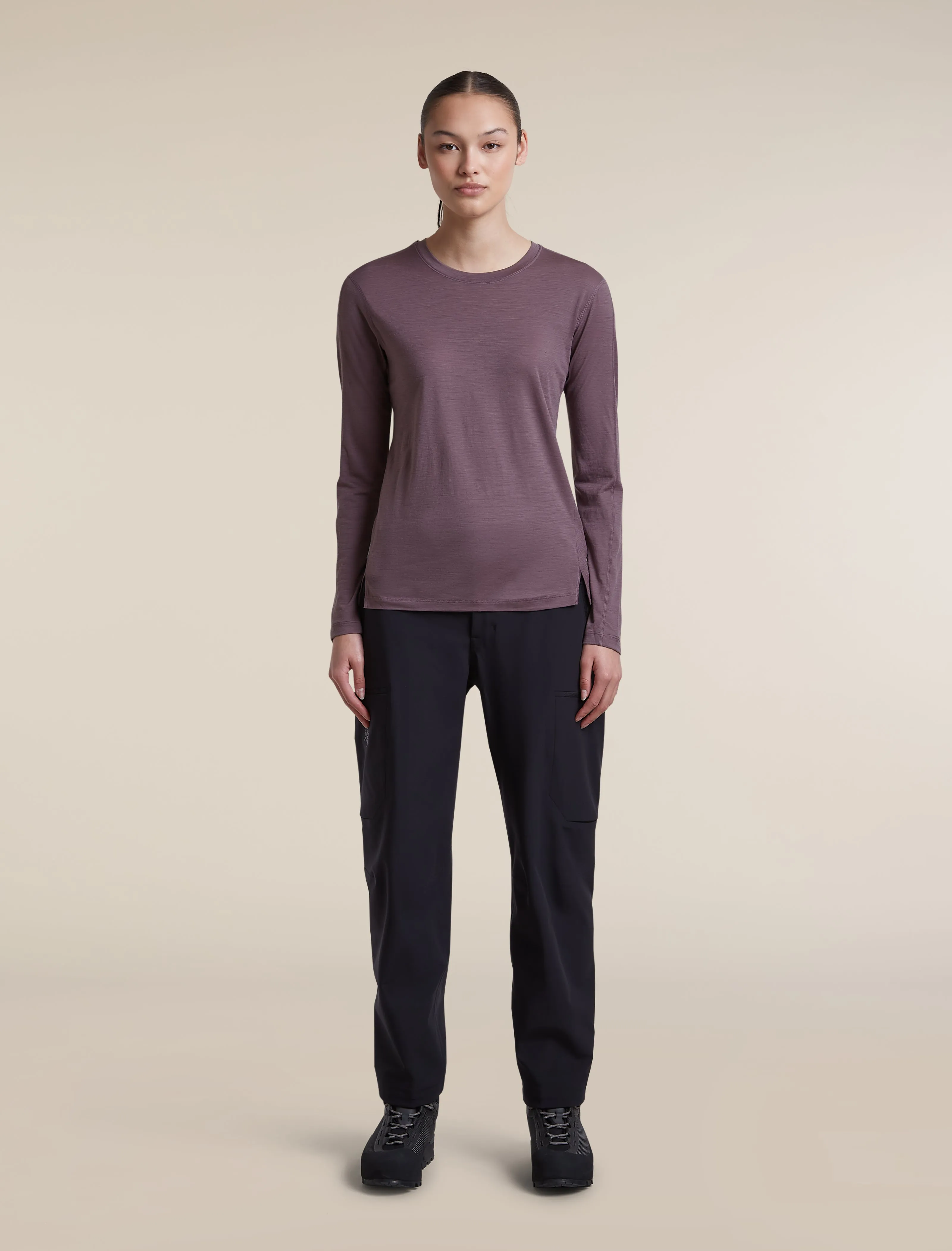Women's 150 MerinoFine™ Ace Long Sleeve Tee sold by Icebreaker product image thumbnail 3