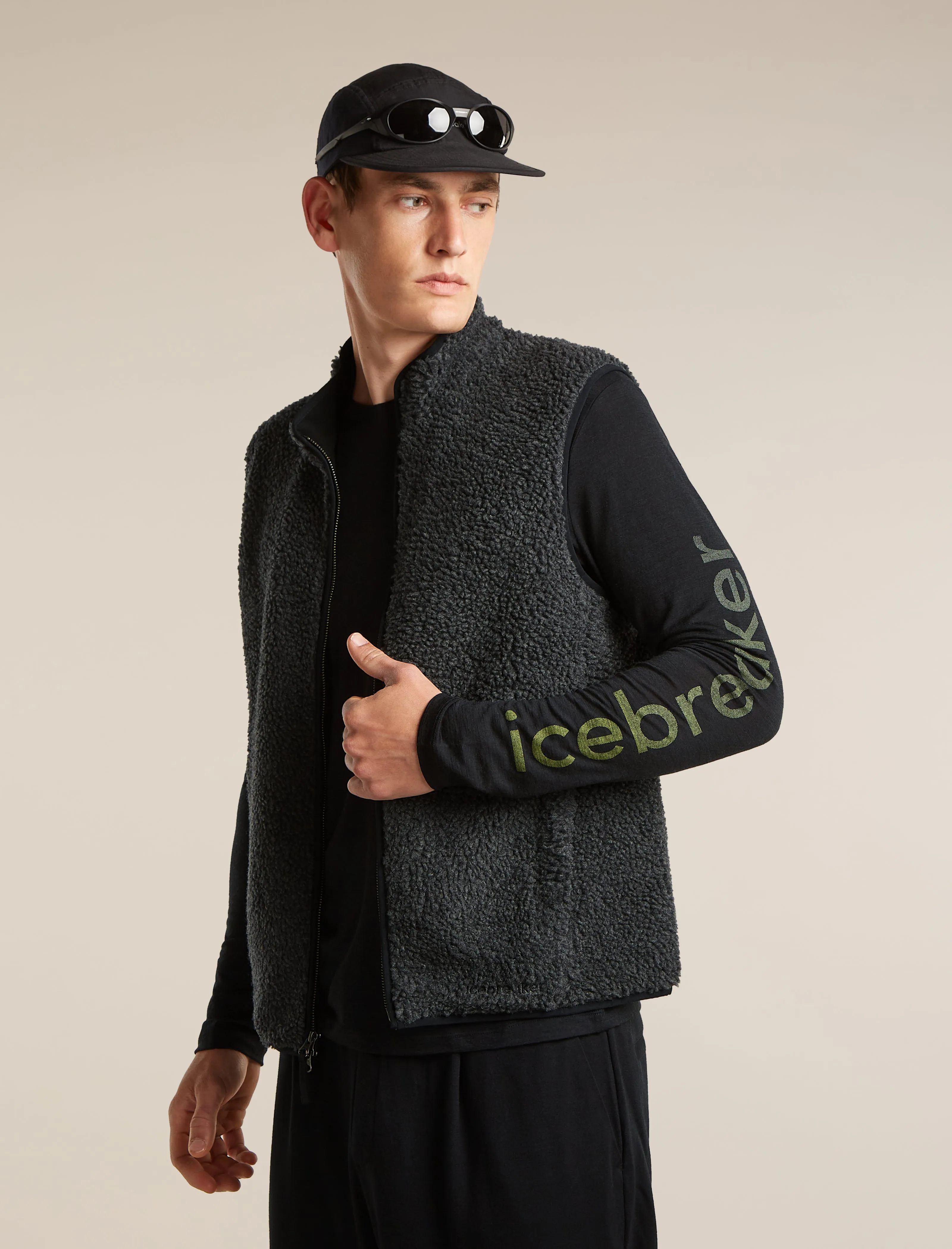 Men's Merino 150 Tech Lite Long Sleeve Tee IB Vertical sold by Icebreaker product image thumbnail 5