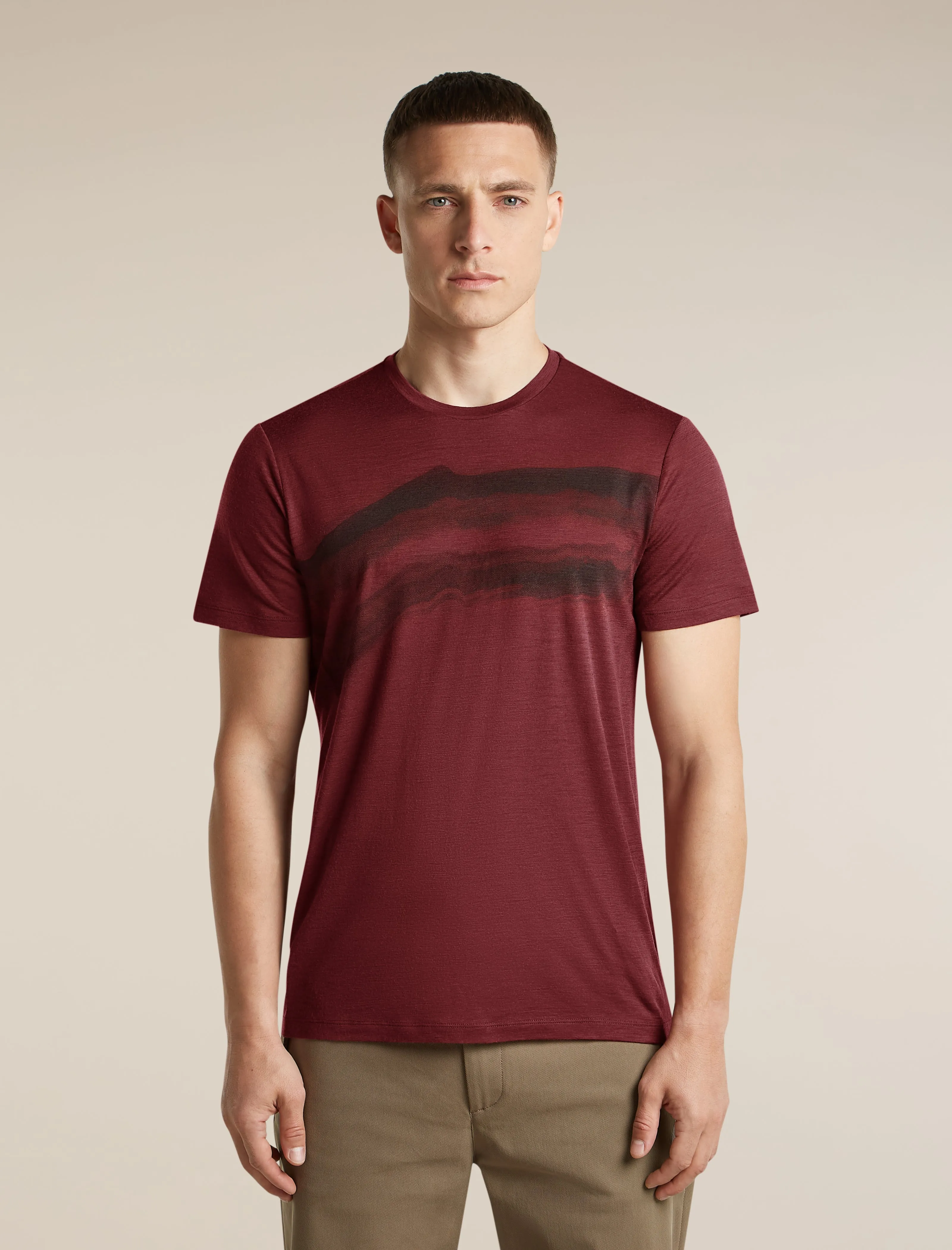 Men's Merino 150 Tech Lite Short Sleeve Tee Getaway sold by Icebreaker