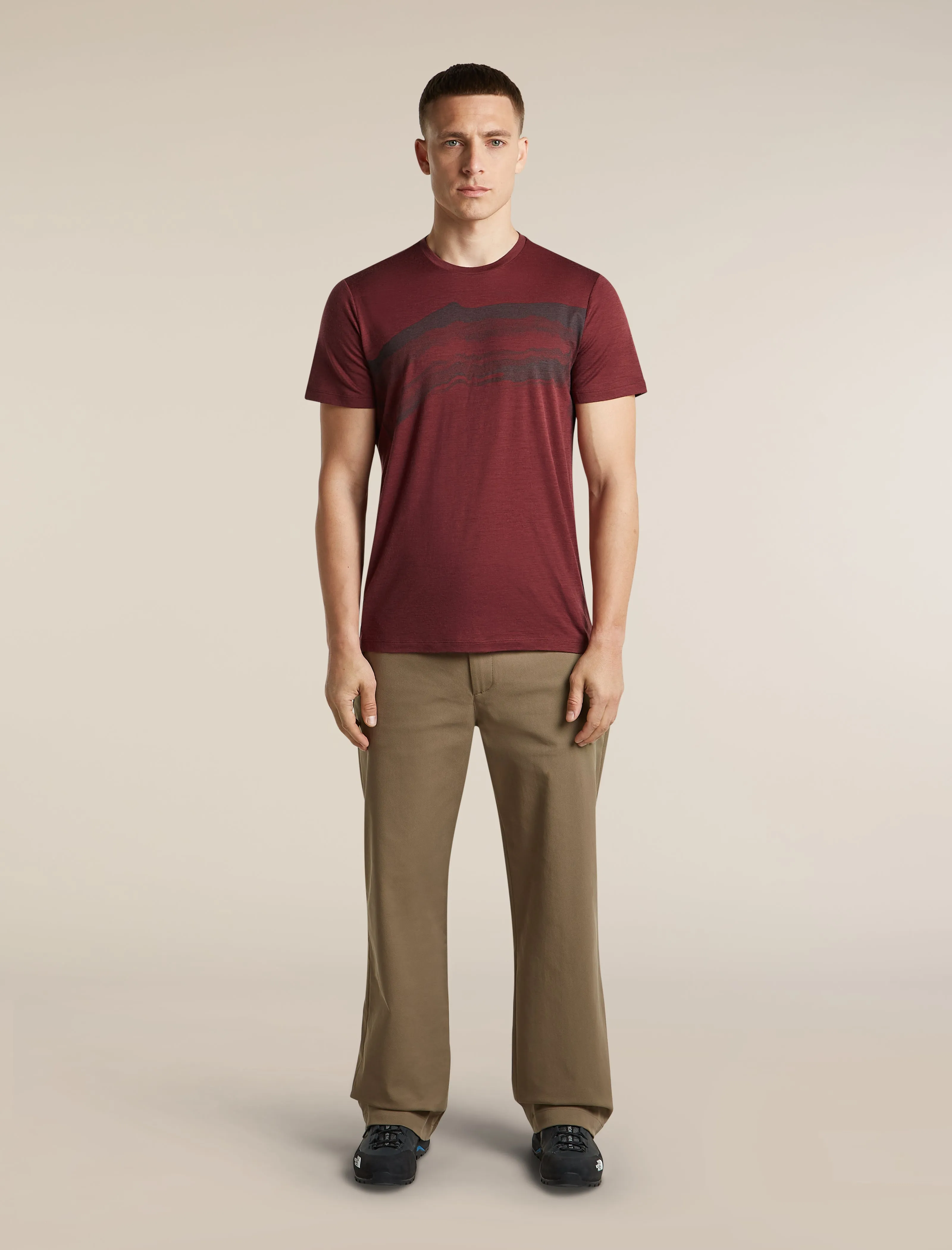 Men's Merino 150 Tech Lite Short Sleeve Tee Getaway sold by Icebreaker product image thumbnail 3