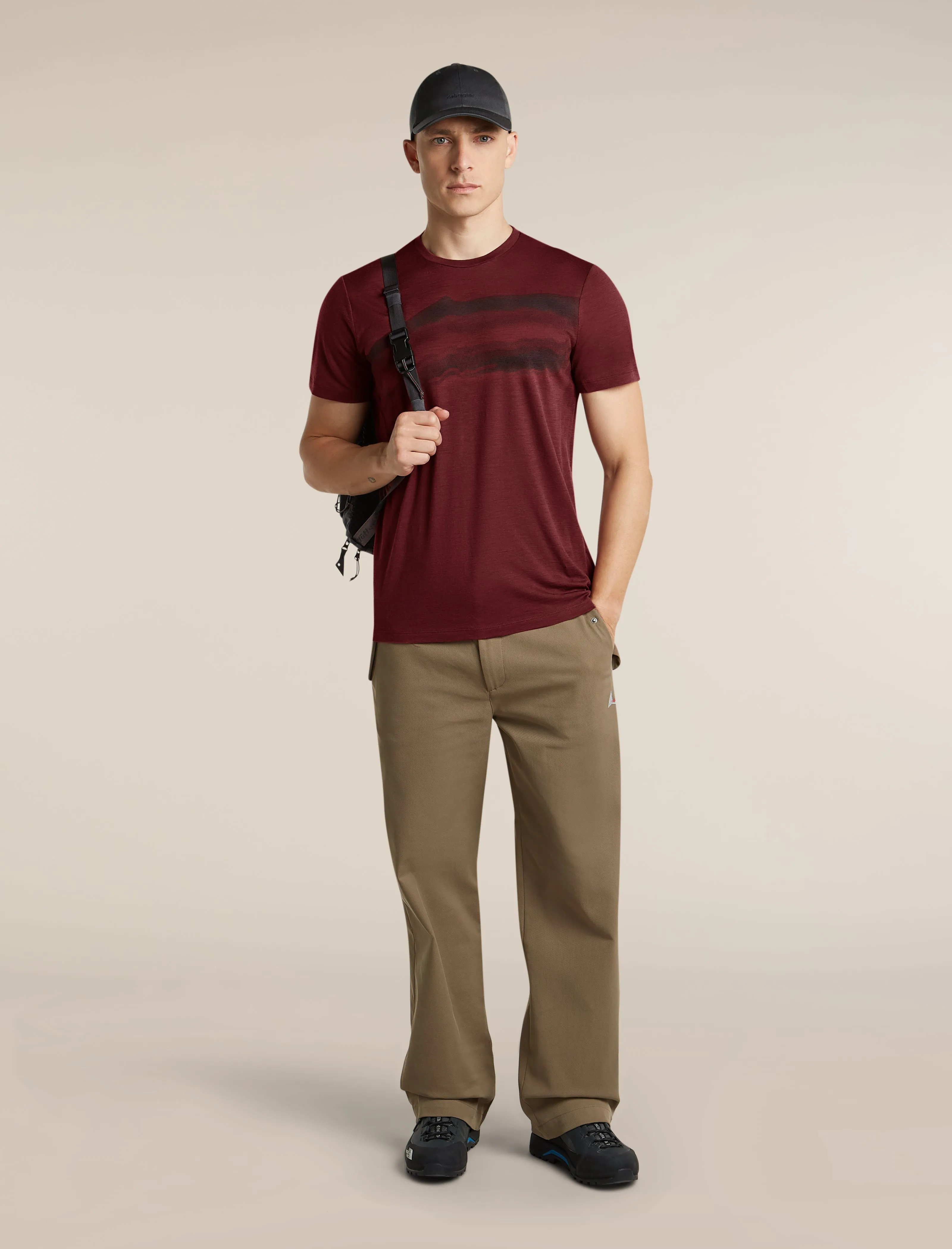 Men's Merino 150 Tech Lite Short Sleeve Tee Getaway sold by Icebreaker product image thumbnail 4