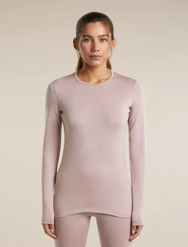 Women's Merino 260 Oasis Long Sleeve Thermal Crewe made by Icebreaker