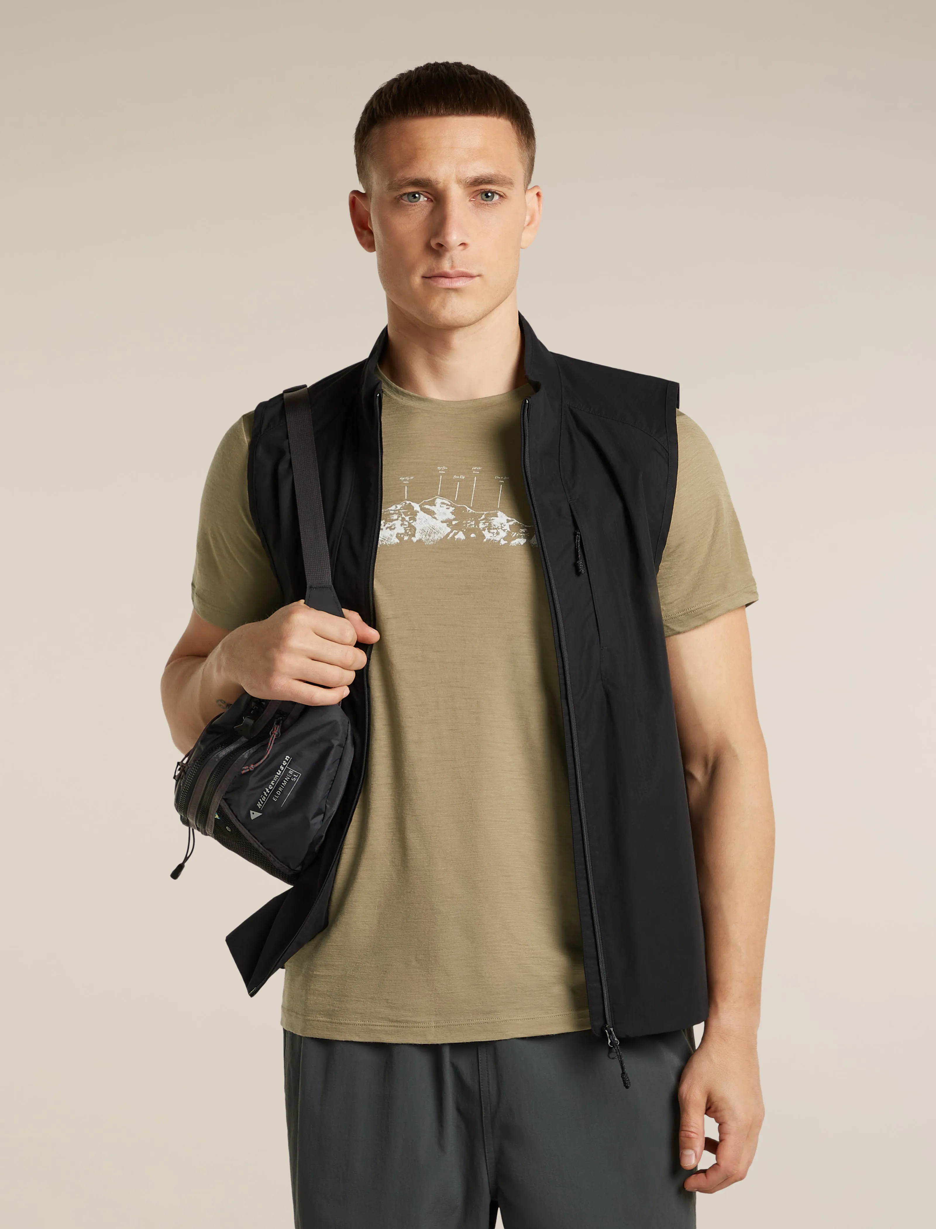 Men's Merino 150 Tech Lite Short Sleeve Tee The Peaks sold by Icebreaker product image thumbnail 5