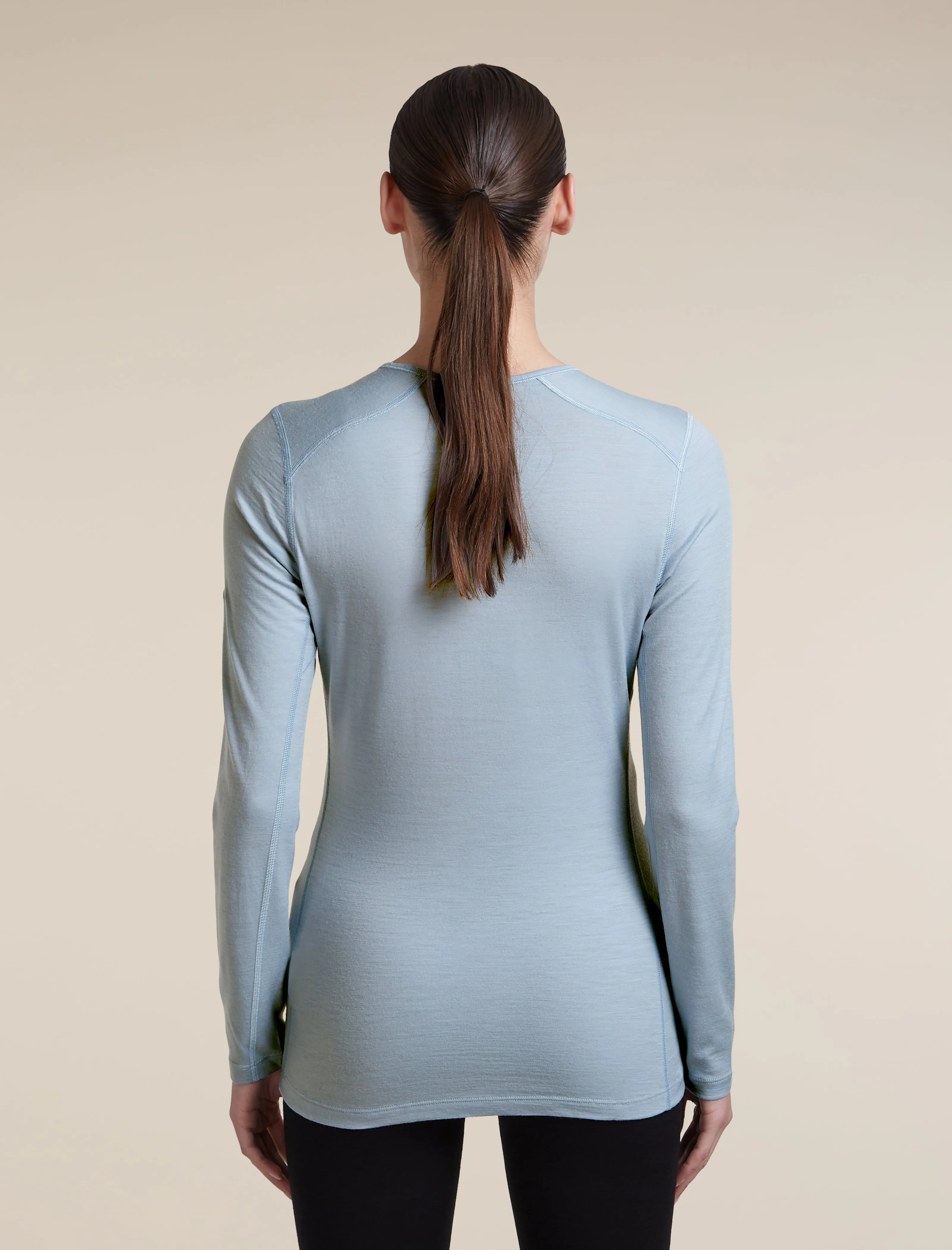 Women's Merino 200 Oasis Long Sleeve Thermal Crewe sold by Icebreaker product image thumbnail 2