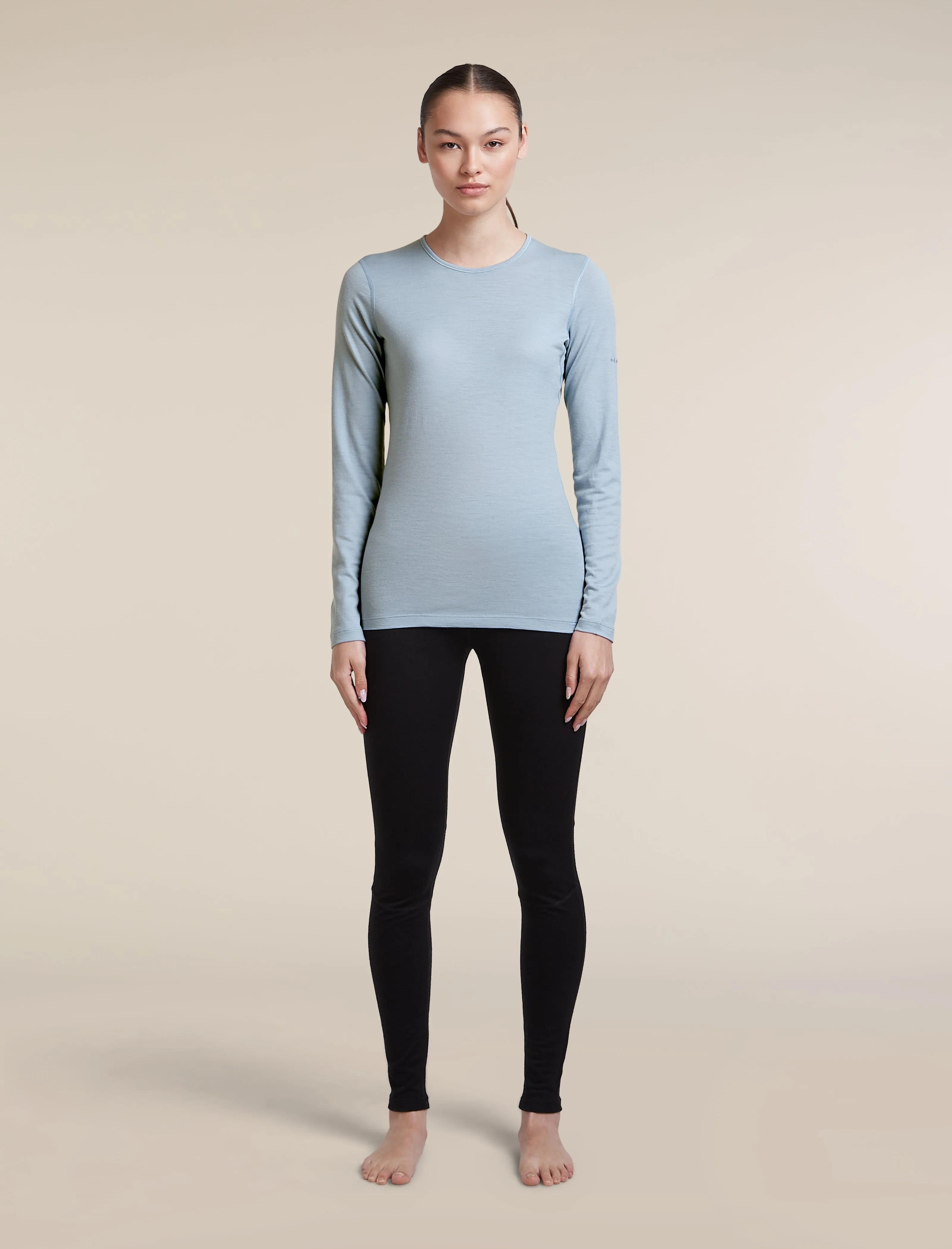 Women's Merino 200 Oasis Long Sleeve Thermal Crewe sold by Icebreaker product image thumbnail 3