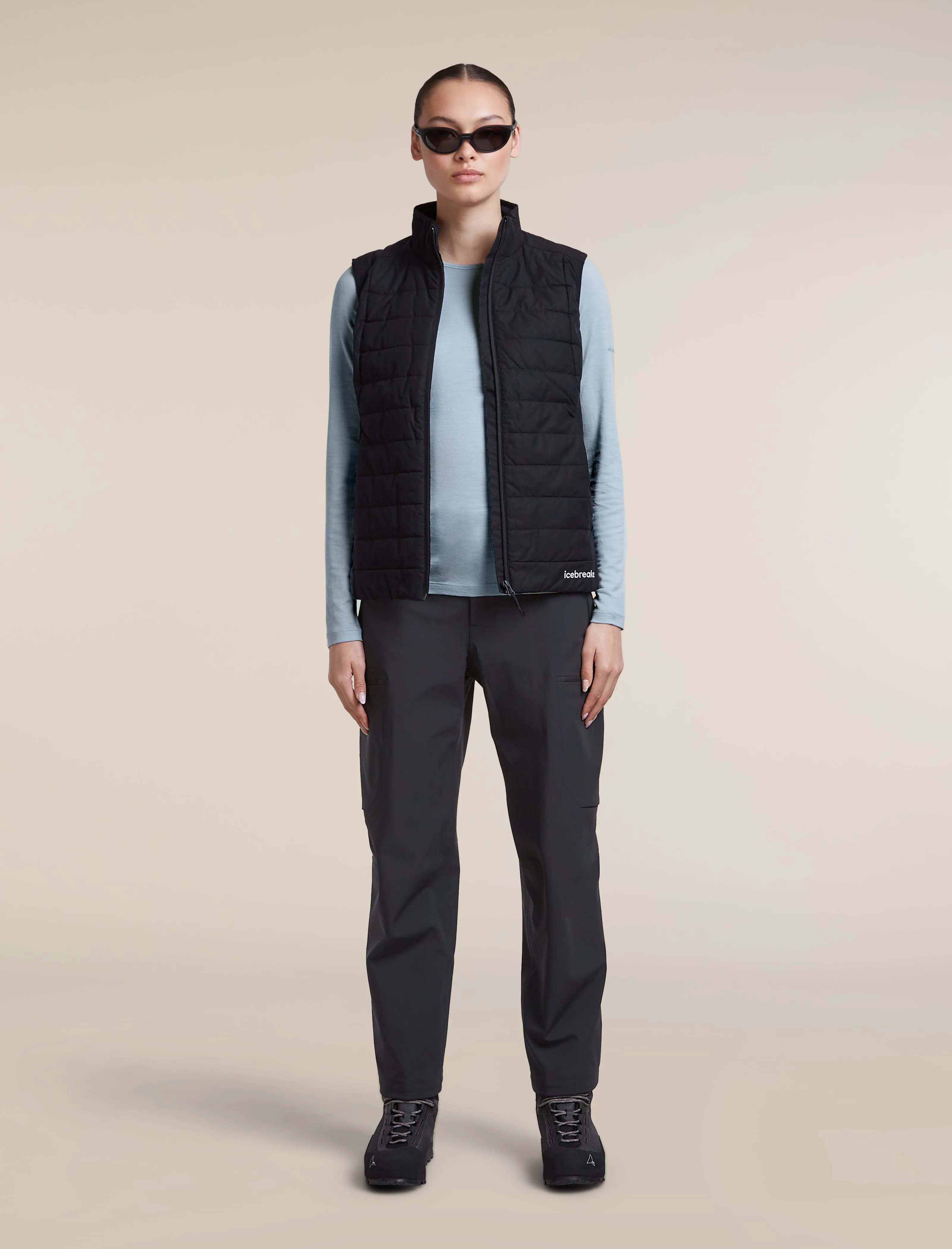 Women's Merino 200 Oasis Long Sleeve Thermal Crewe sold by Icebreaker product image thumbnail 4