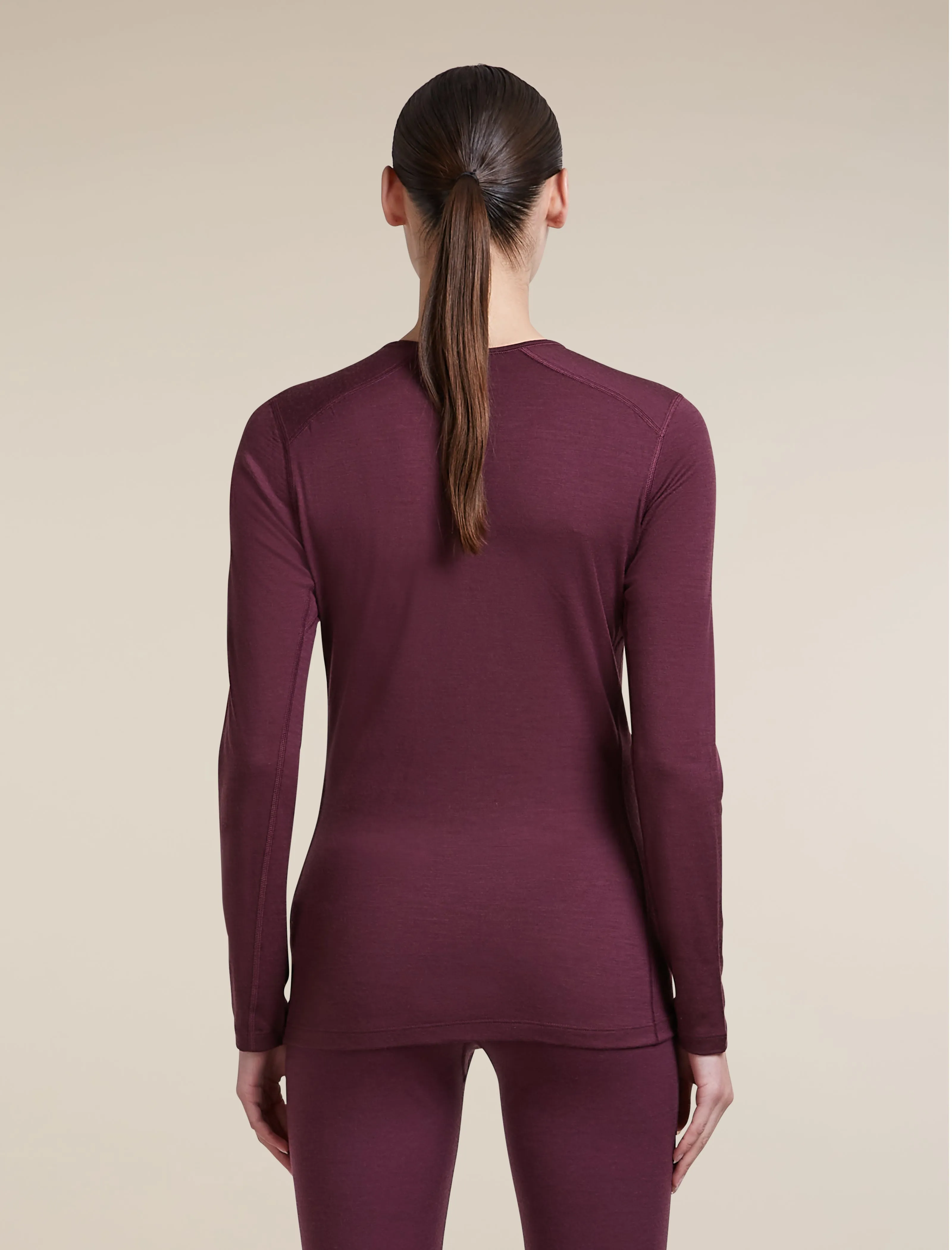 Women's Merino 200 Oasis Long Sleeve Thermal Crewe sold by Icebreaker product image thumbnail 2