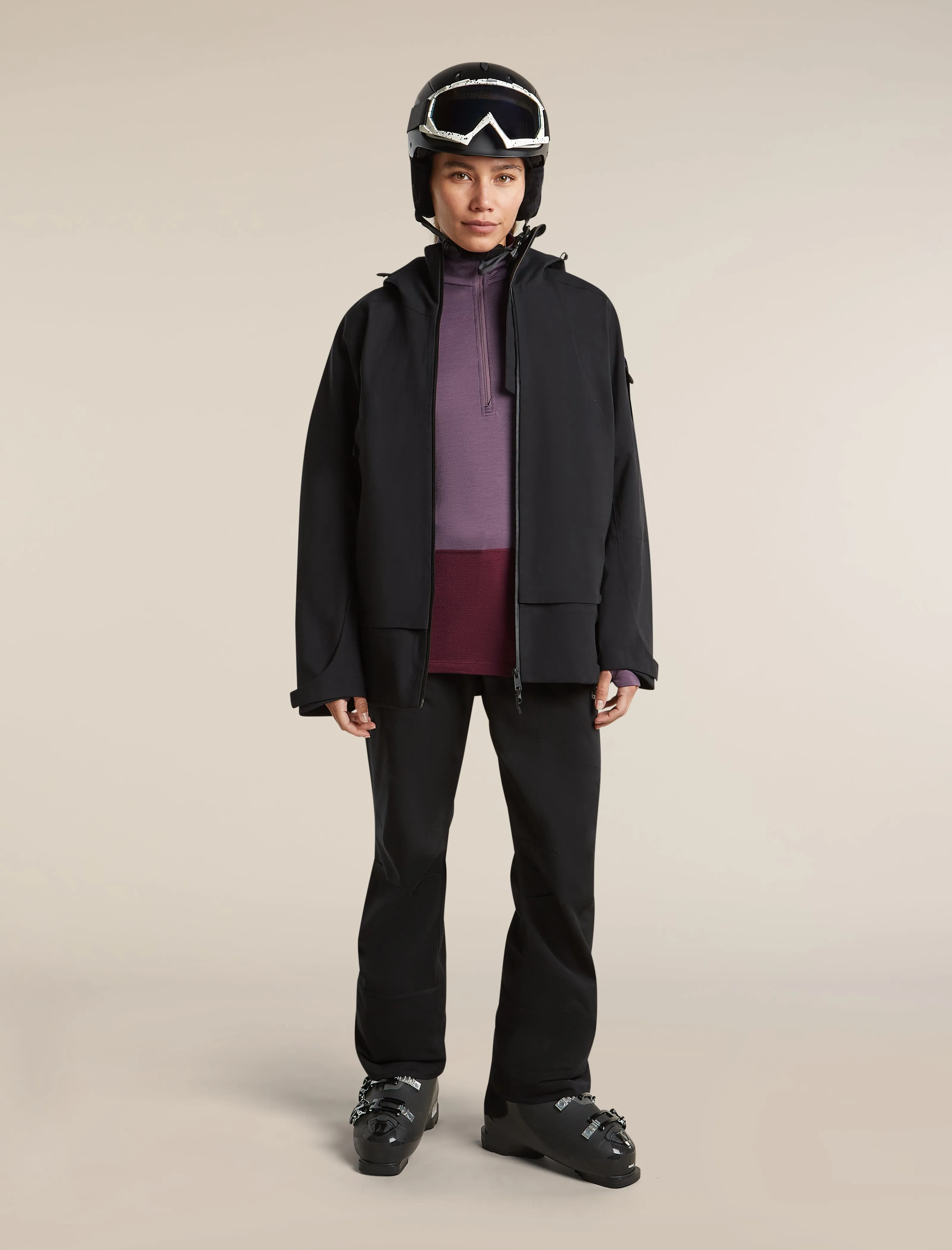 Women's Merino 200 ZoneKnit™ Long Sleeve Half Zip sold by Icebreaker product image thumbnail 4