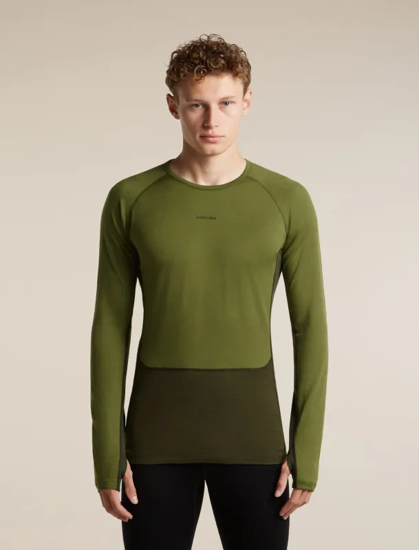 Men's Merino 200 ZoneKnit™ Long Sleeve Crewe made by Icebreaker