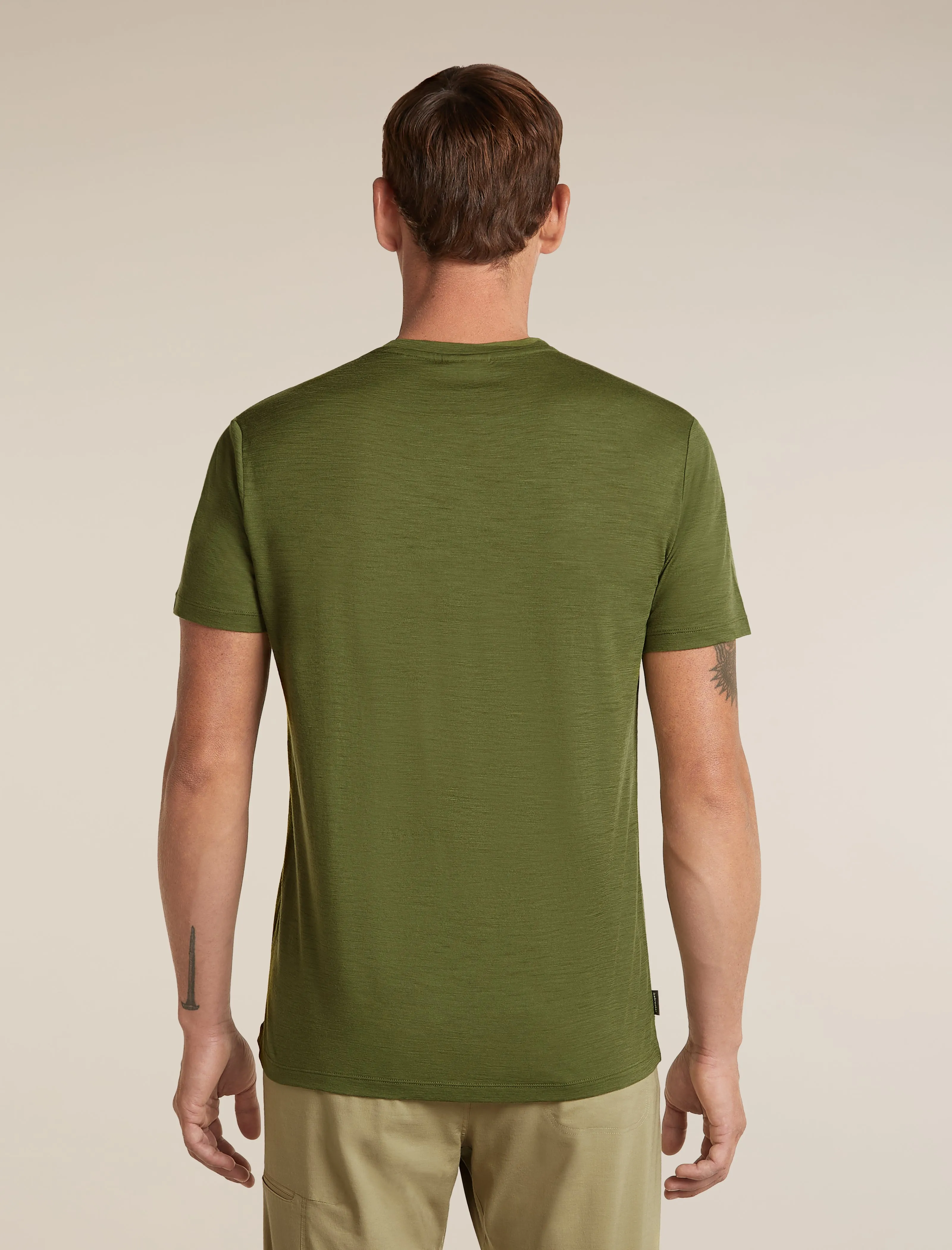 Men's Merino 150 Tech Lite Short Sleeve Tee 3D Mapping sold by Icebreaker product image thumbnail 2
