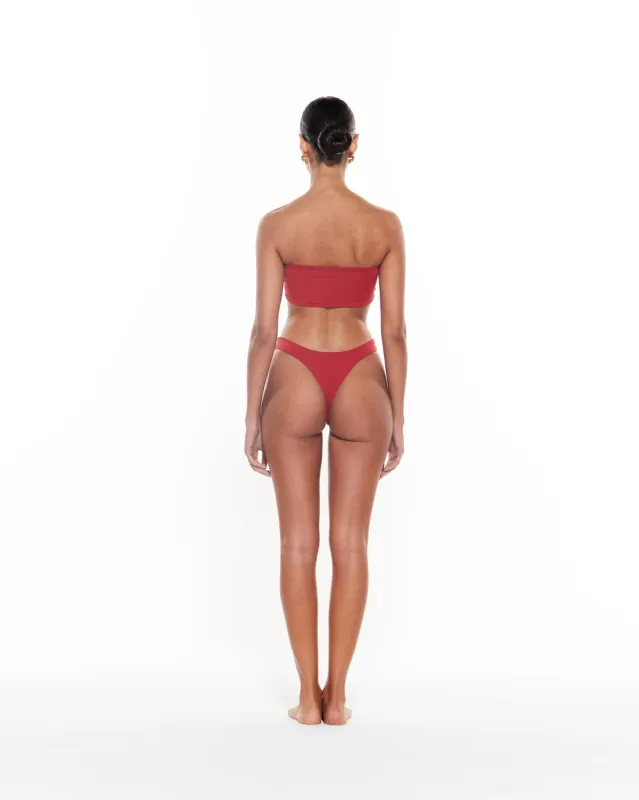Cindy Bottom | Red sold by MYRASWIM