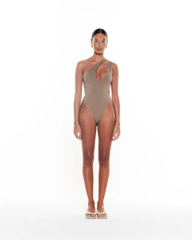 Jett One Piece | Taupe sold by MYRASWIM
