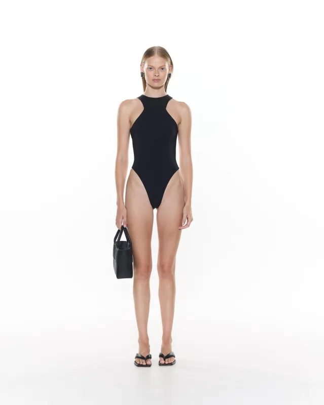 Ezra One Piece | Black sold by MYRASWIM