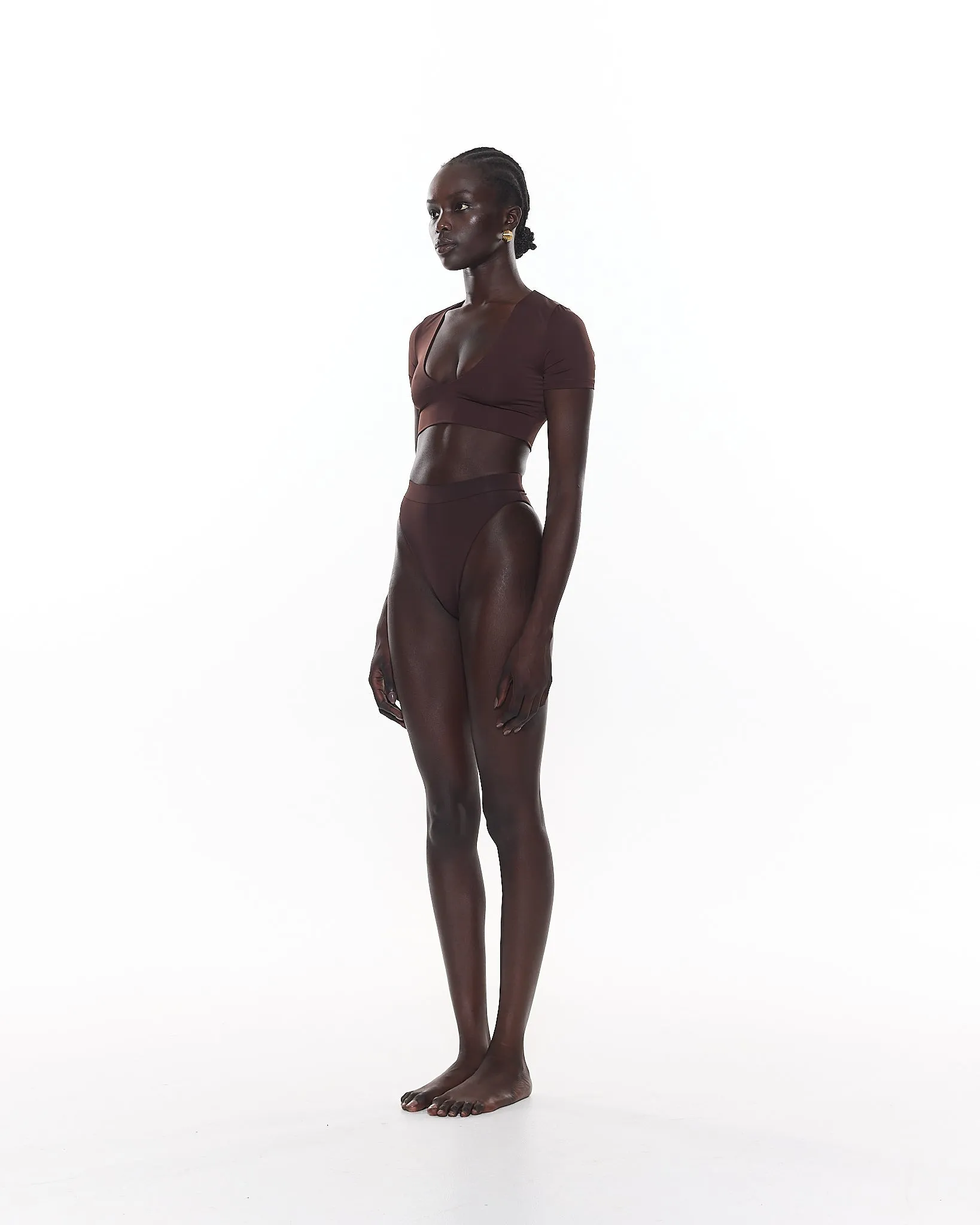 Hawke Top | Chocolate sold by MYRASWIM product image thumbnail 2