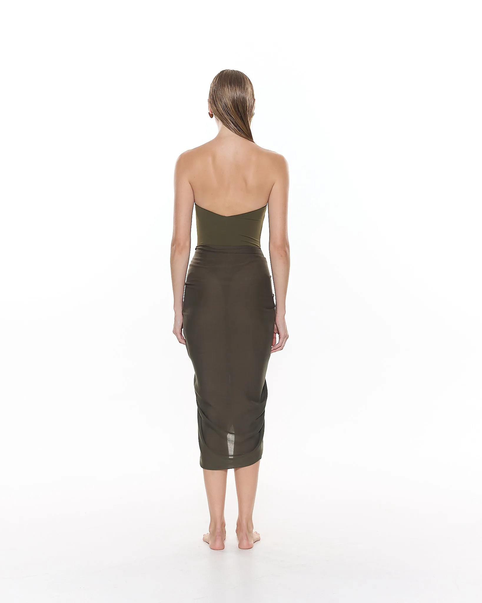 Dexter Sarong | Army sold by MYRASWIM product image thumbnail 3