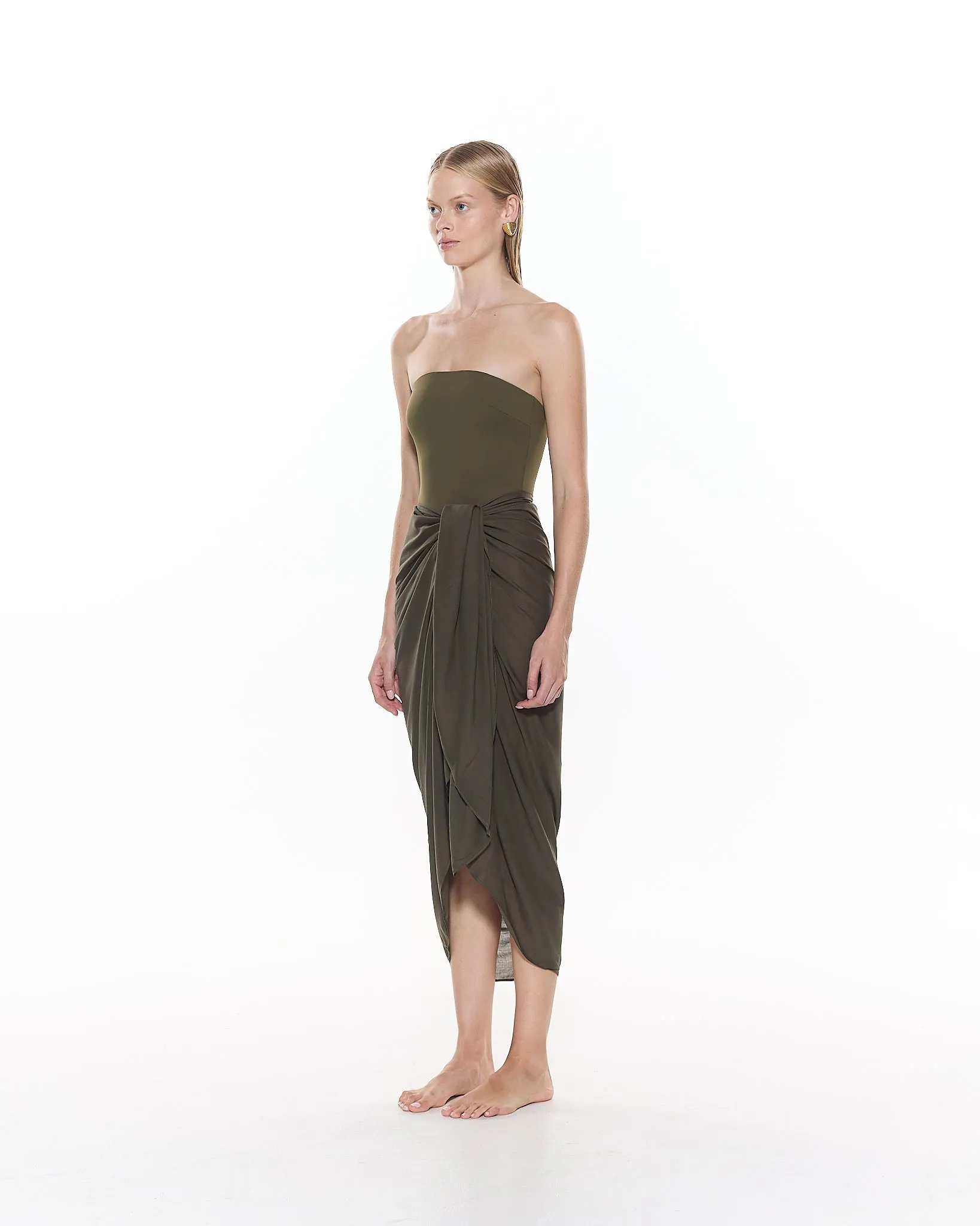 Dexter Sarong | Army sold by MYRASWIM product image thumbnail 2