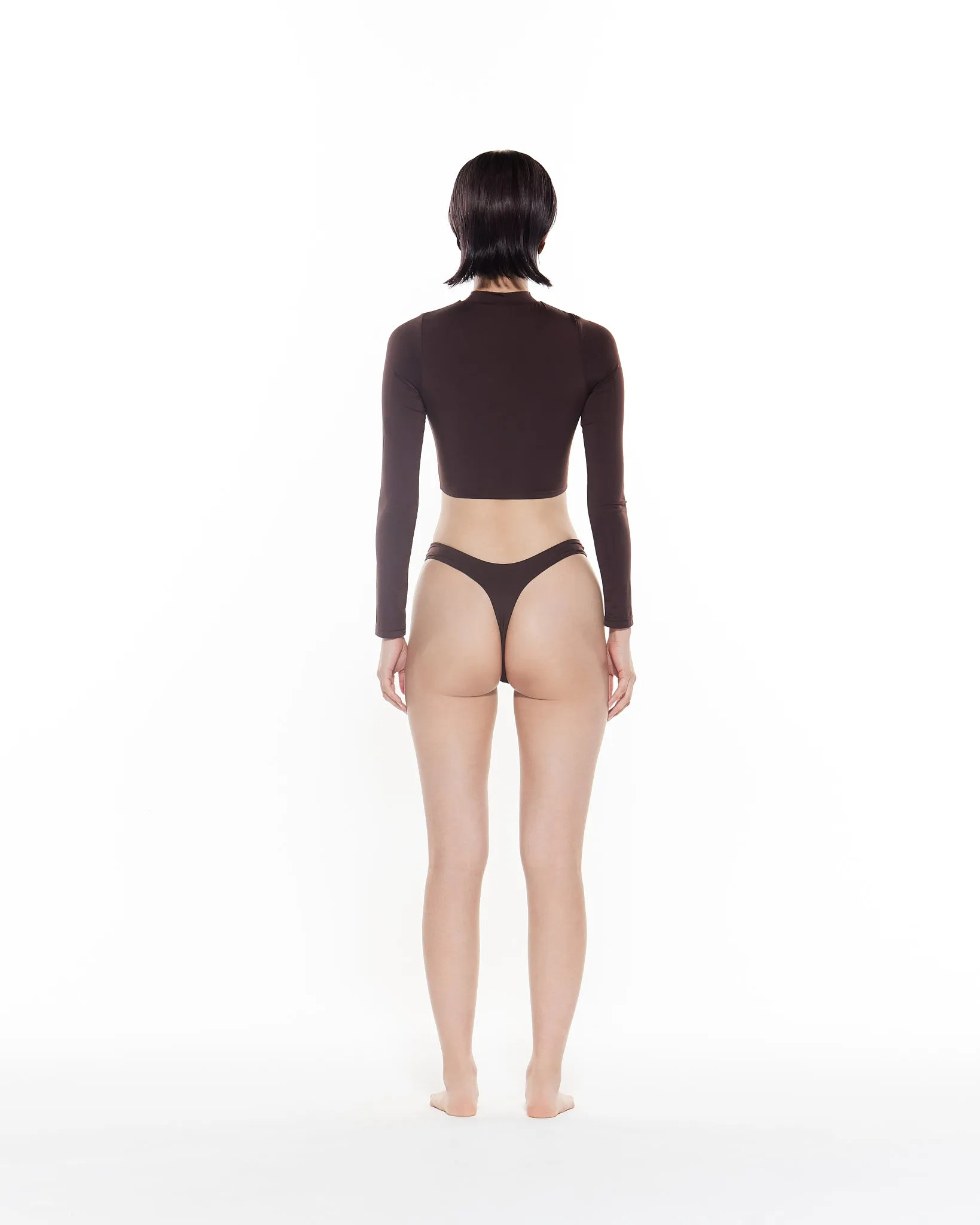 Zion Top | Chocolate sold by MYRASWIM product image thumbnail 3